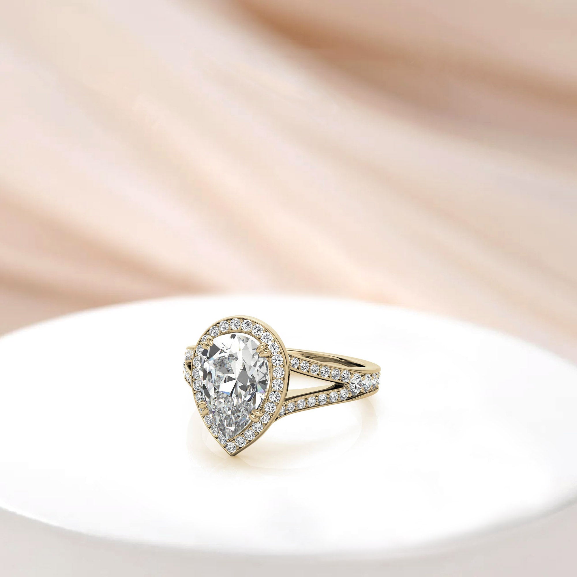 Silver Midnight illusion Ring