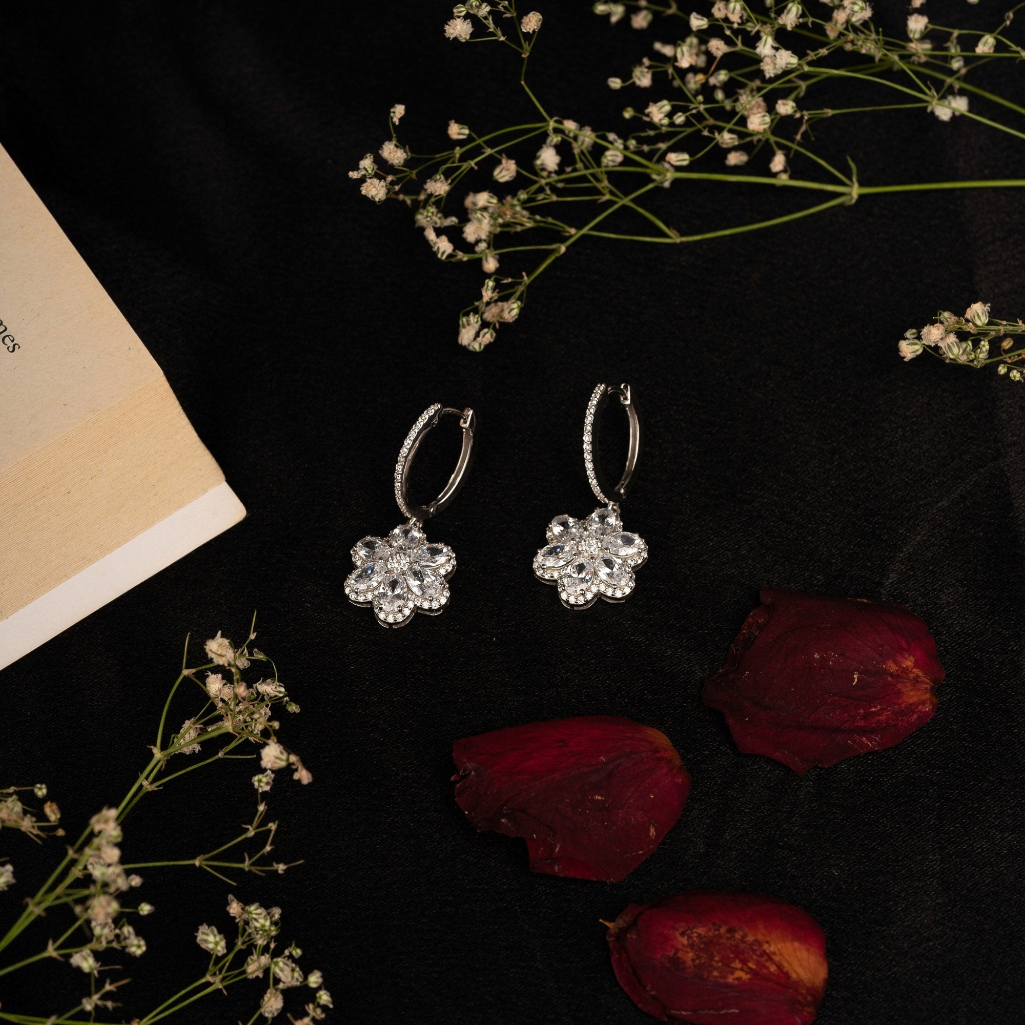 Crystal Bloom Earrings