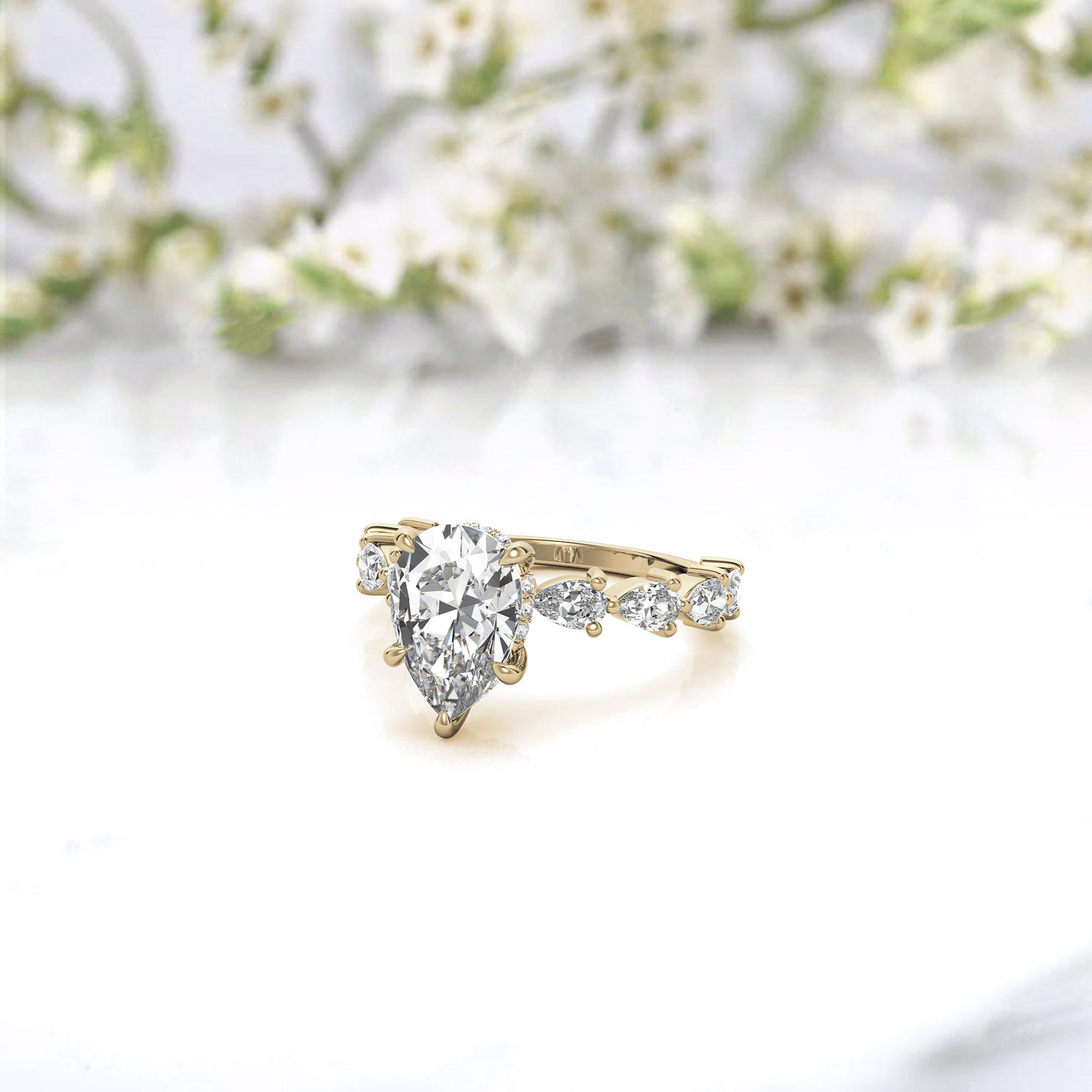 Silver Amalia Grace Ring