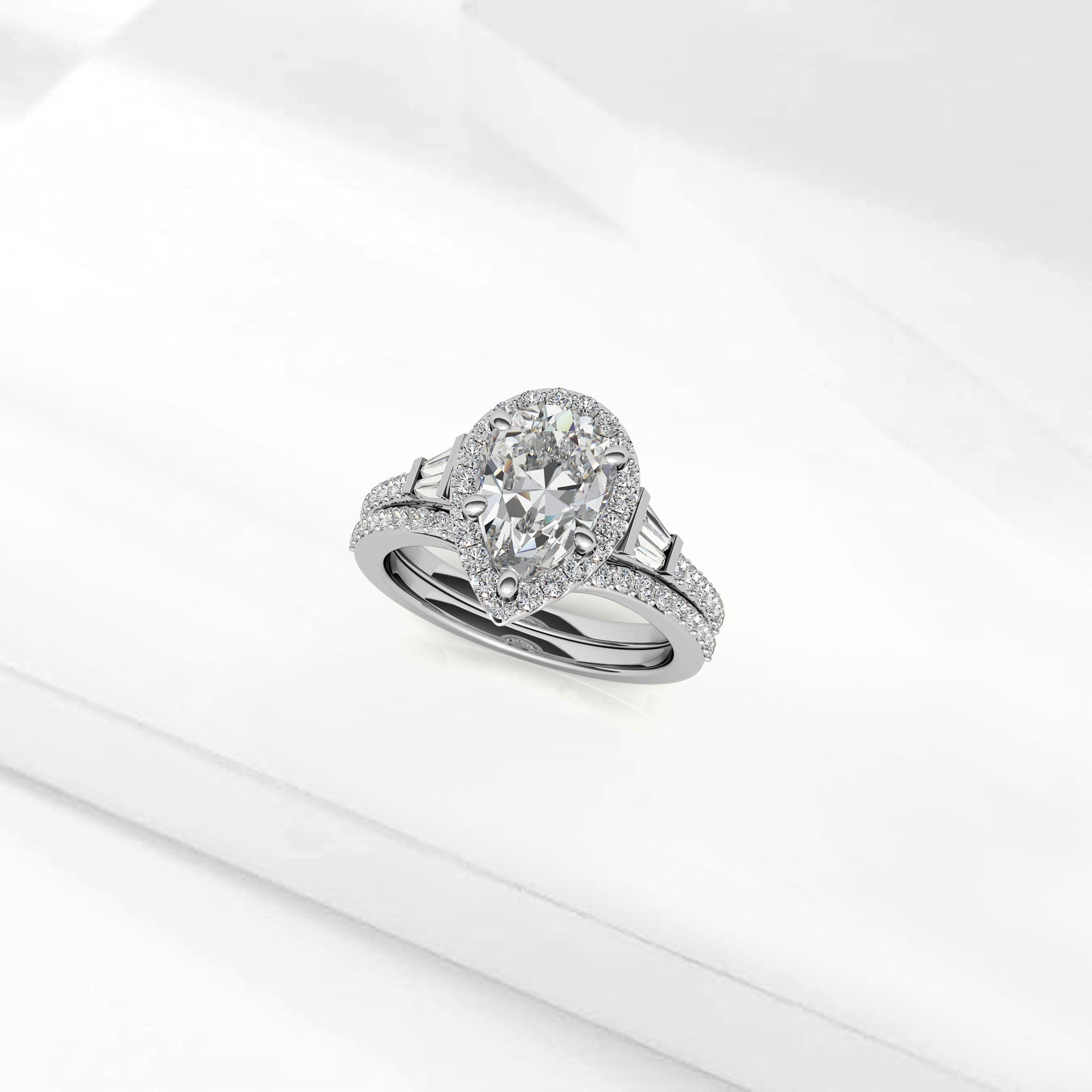 Silver Sofia Radiance Ring