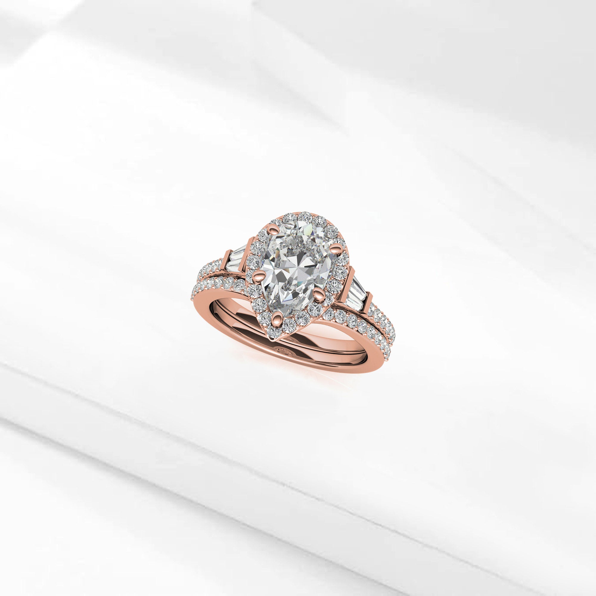 Silver Leonore Light Ring