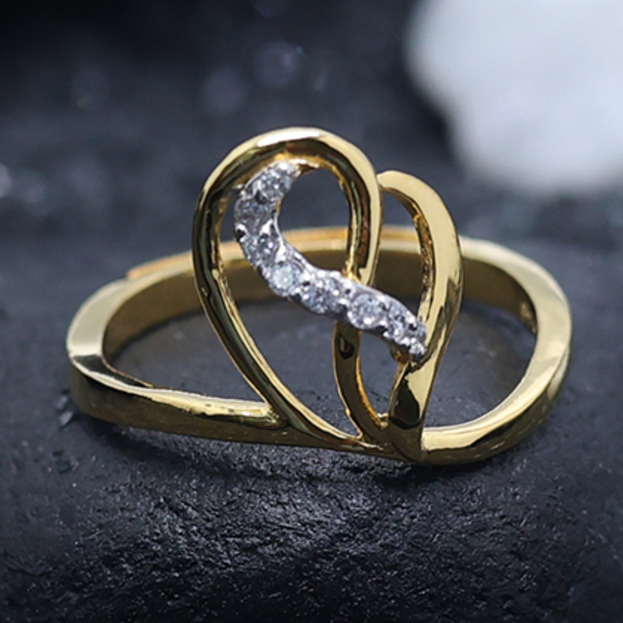 Heart Shape Love Symbol Ring