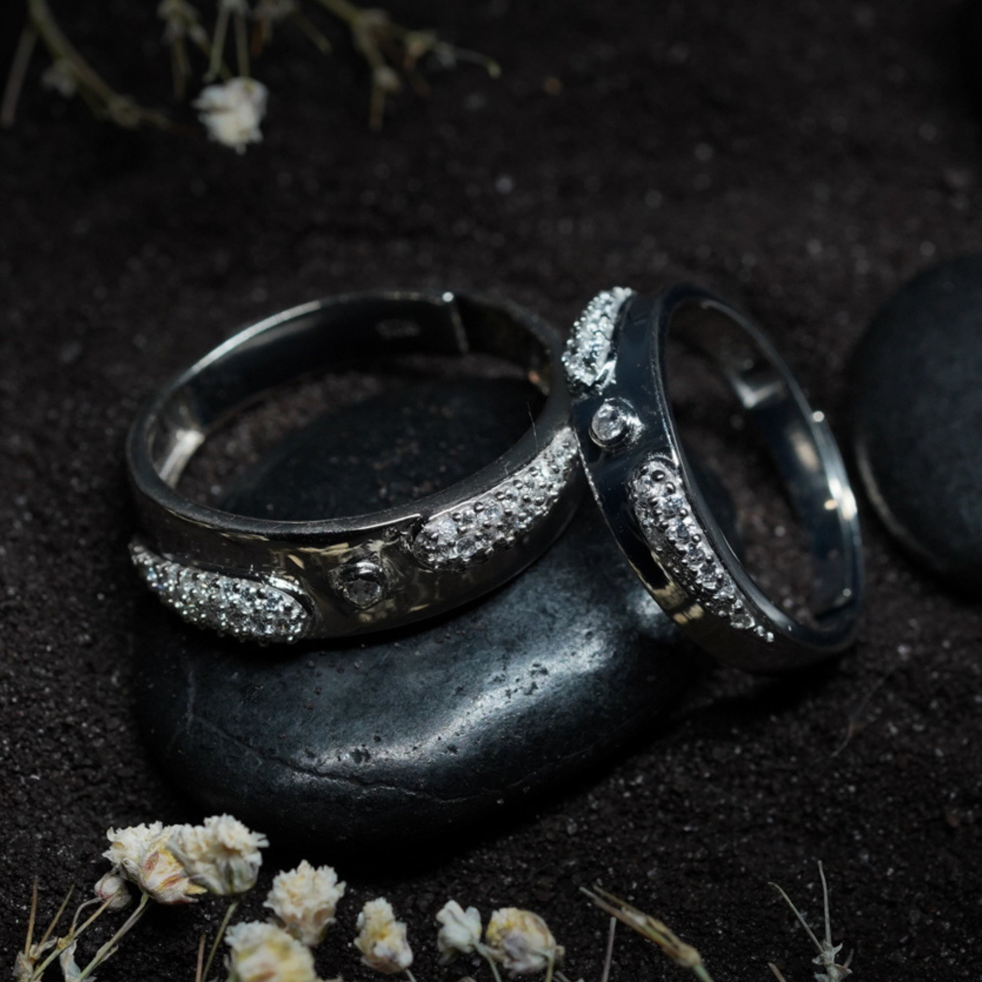 Forever Together Diamond Couple Band