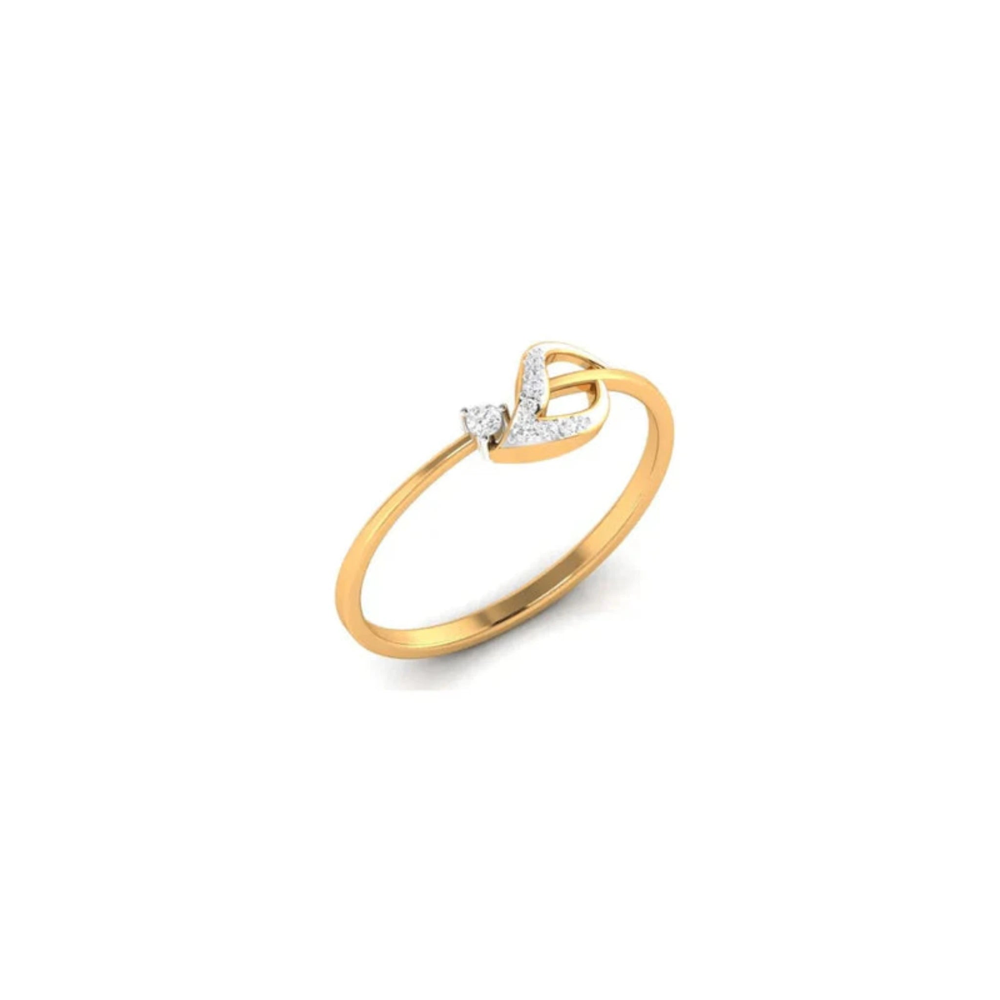 Silver Yellow Gold Adjustable Infinity Leaf Elegant Twist Stackable Ring For Woman