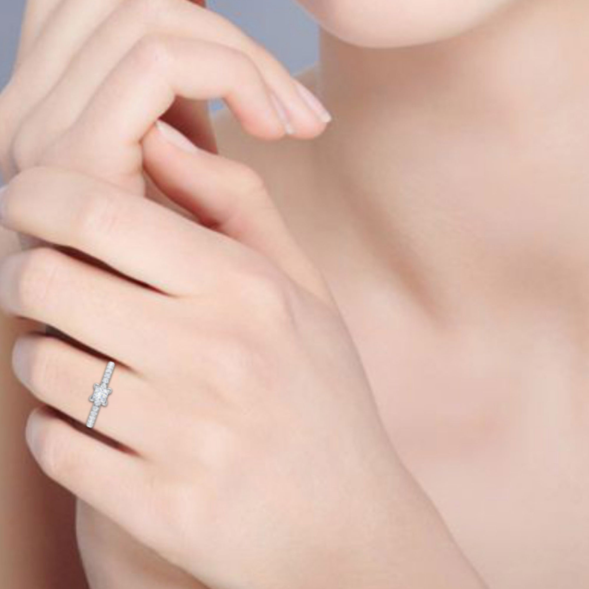 Timeless Princess Cut Ring