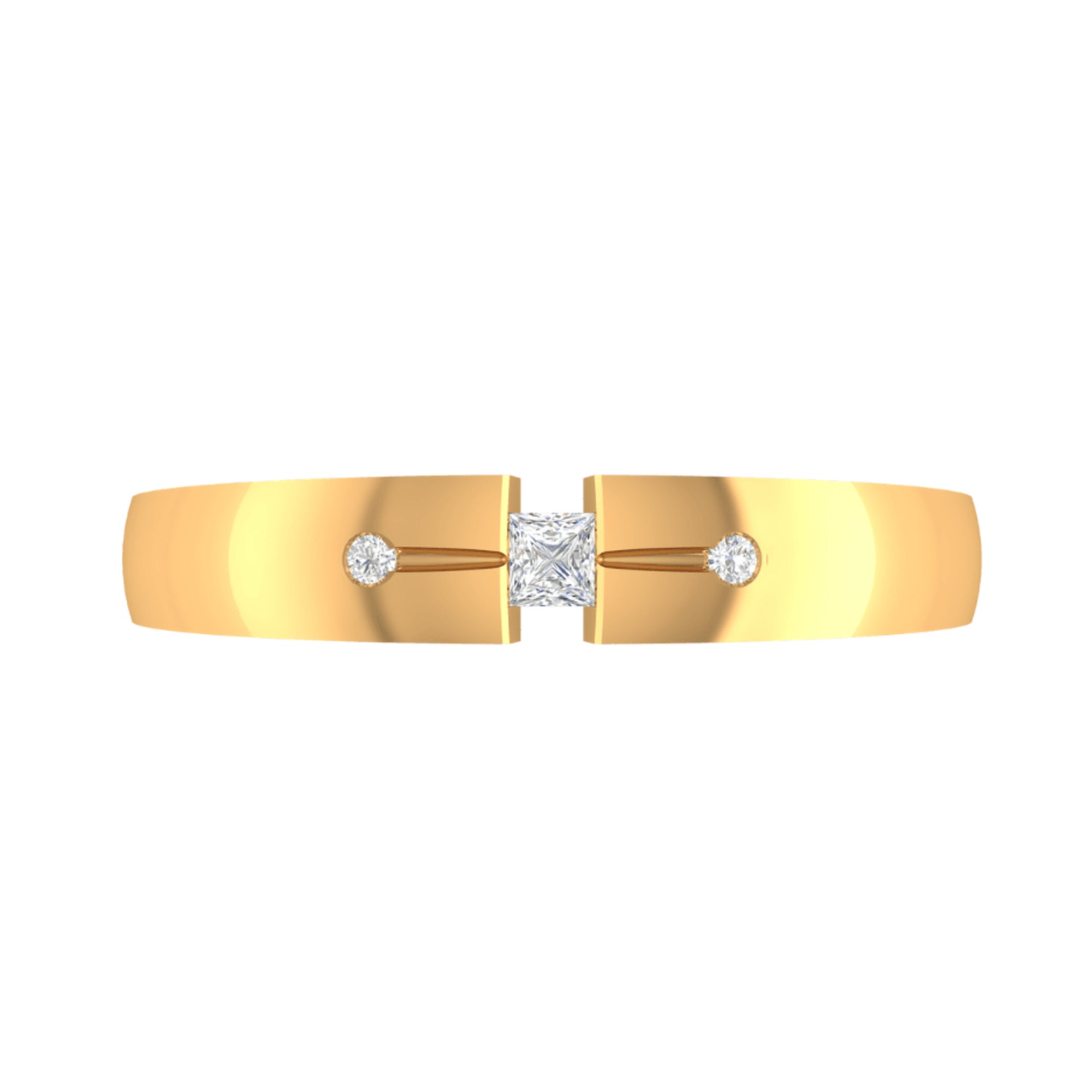 Gold Plated Bands for Couple