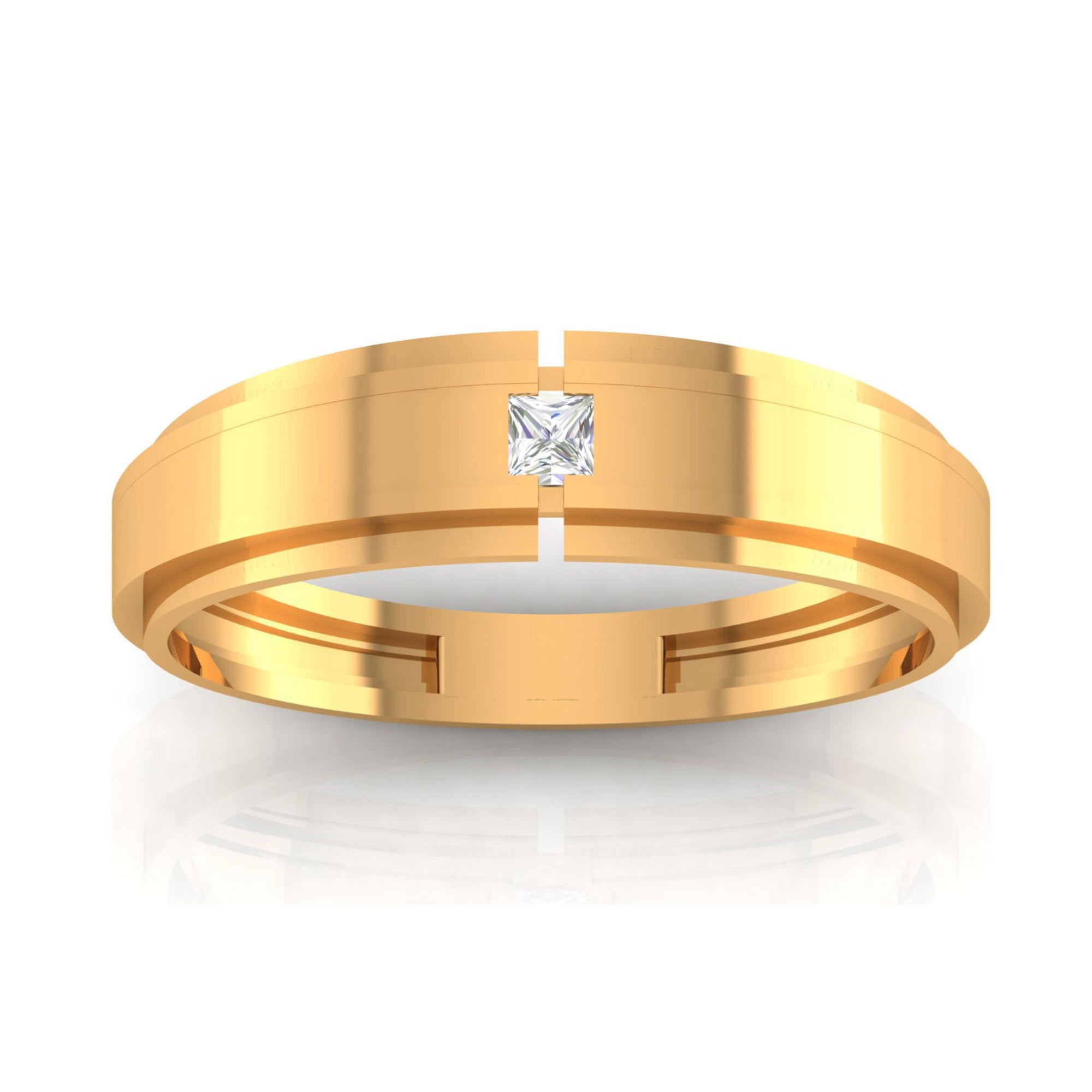 Gold Plated Matching Couple Rings