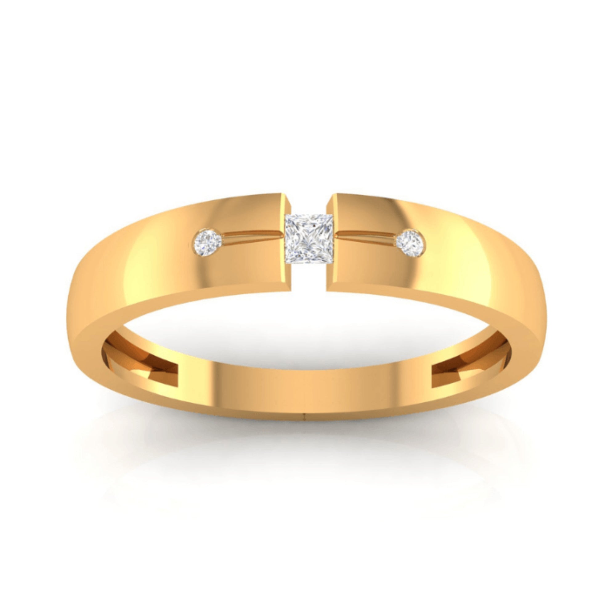 Gold Plated Bands for Couple