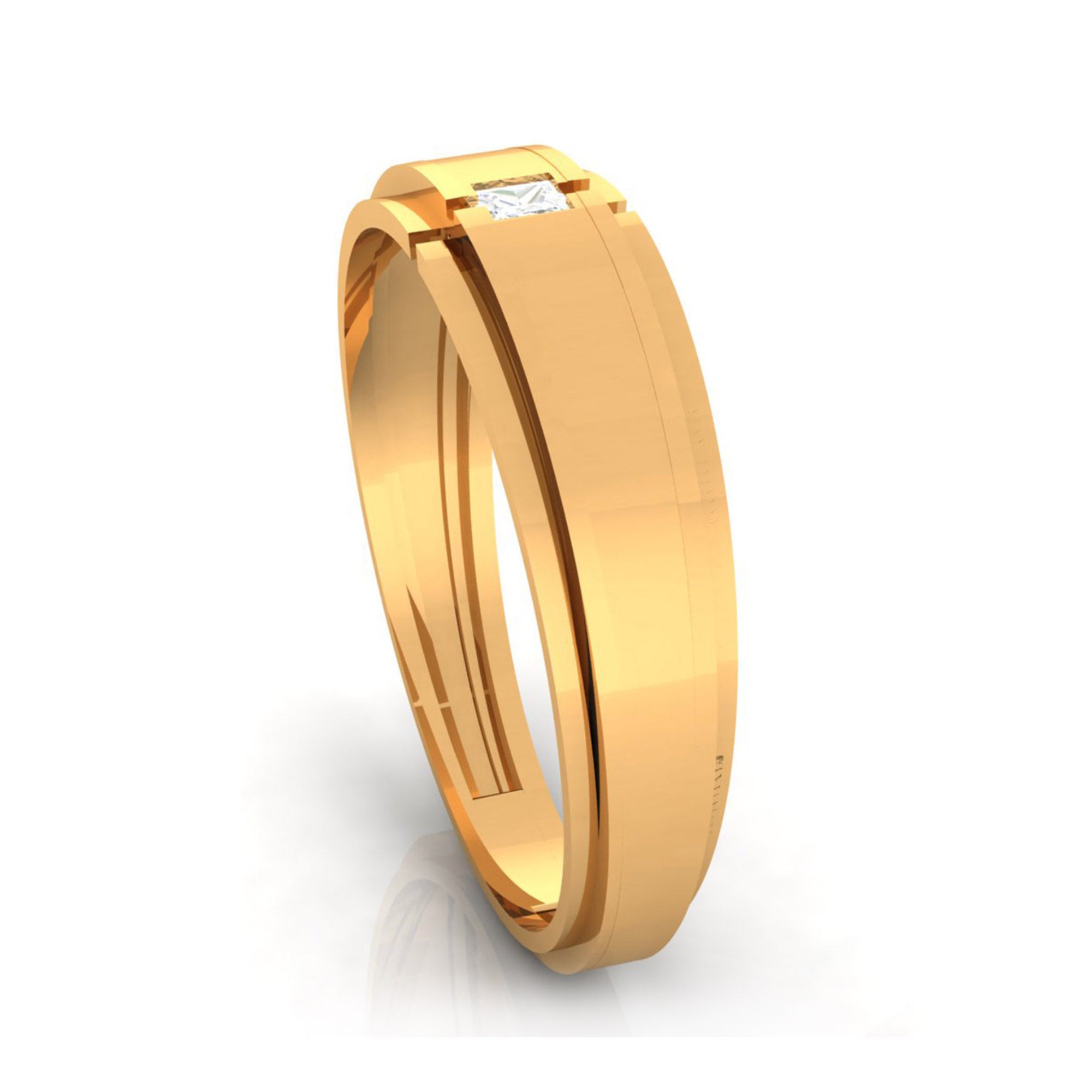 Yellow Gold Couple Band