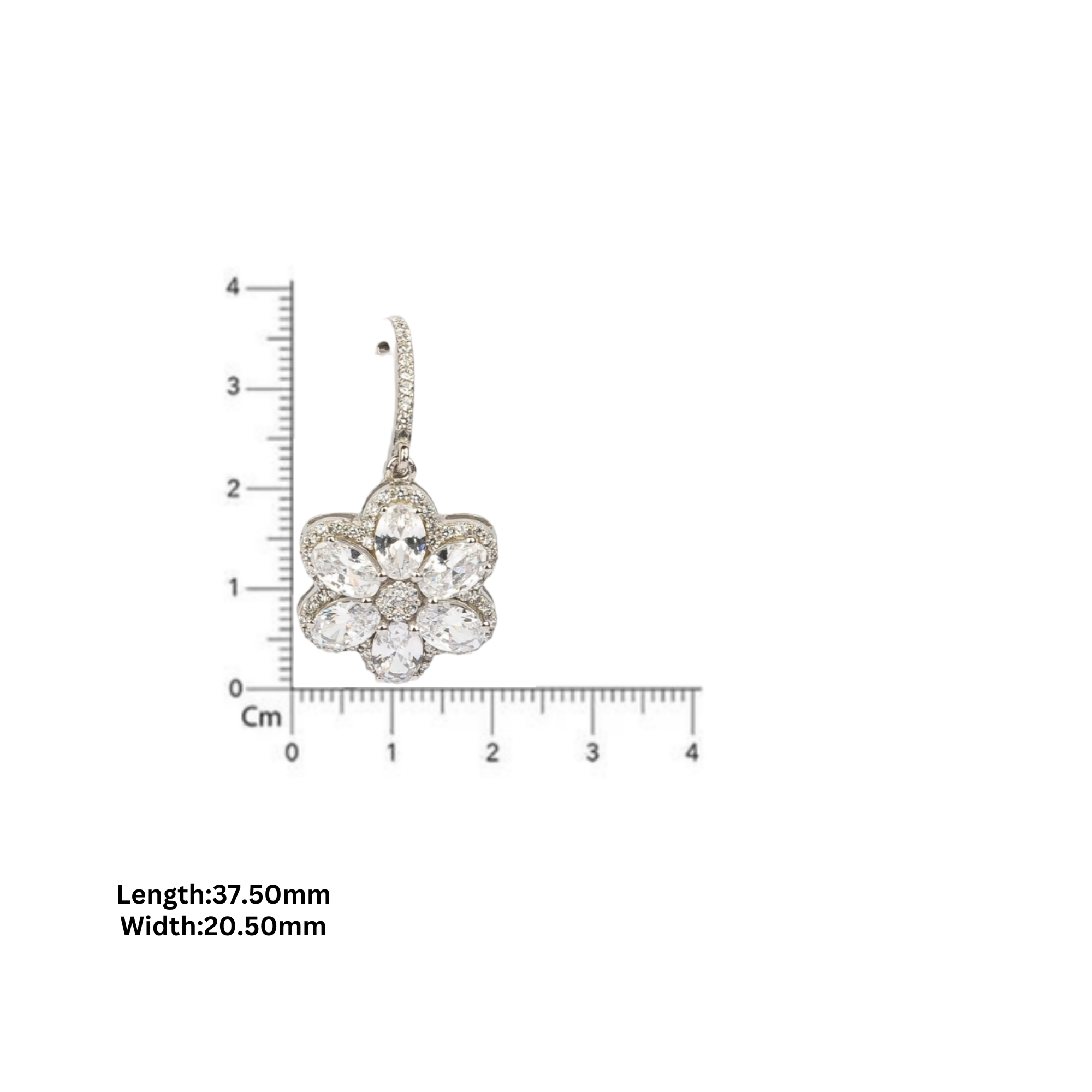 Crystal Bloom Earrings
