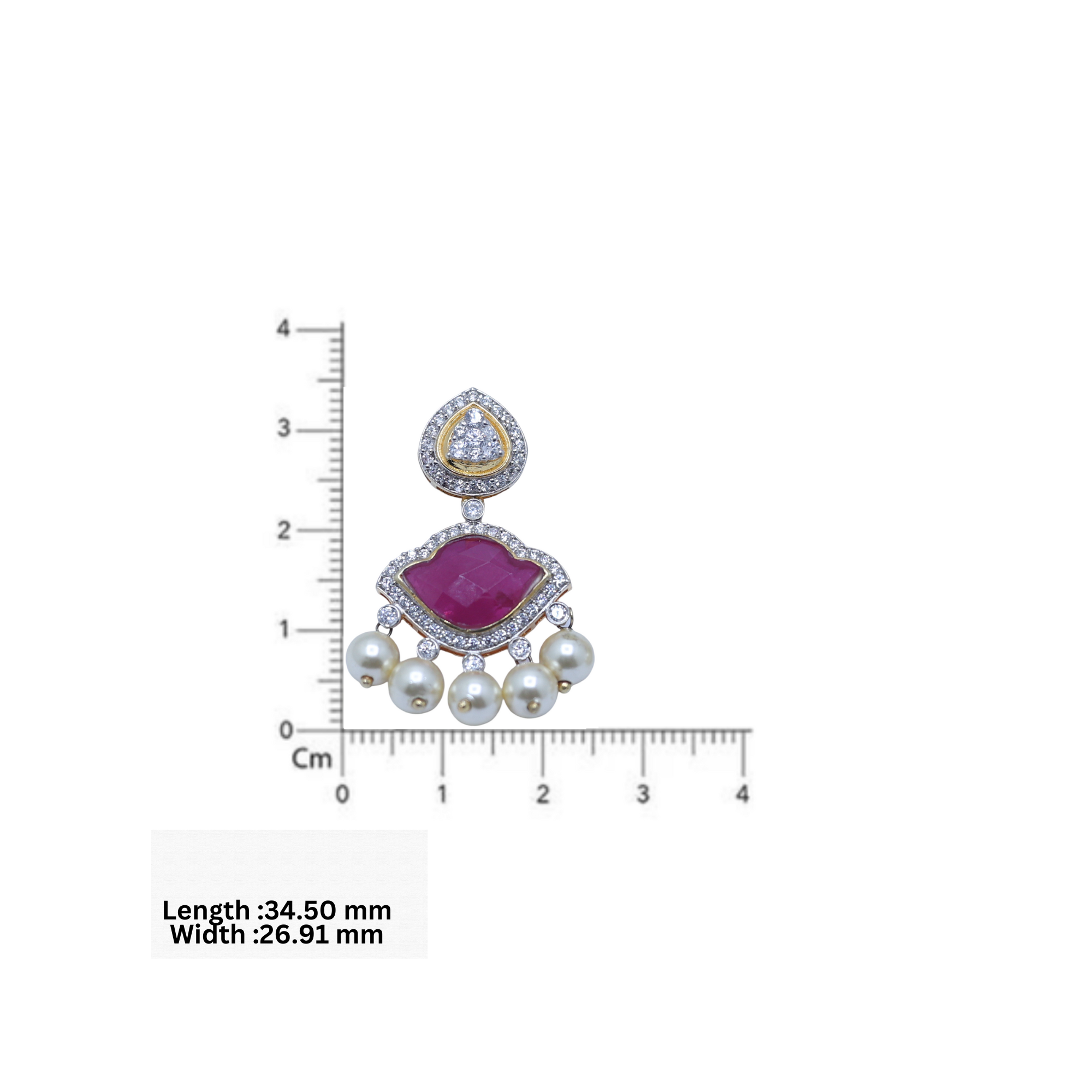 Rani Bhawani Rudy Drop Earring