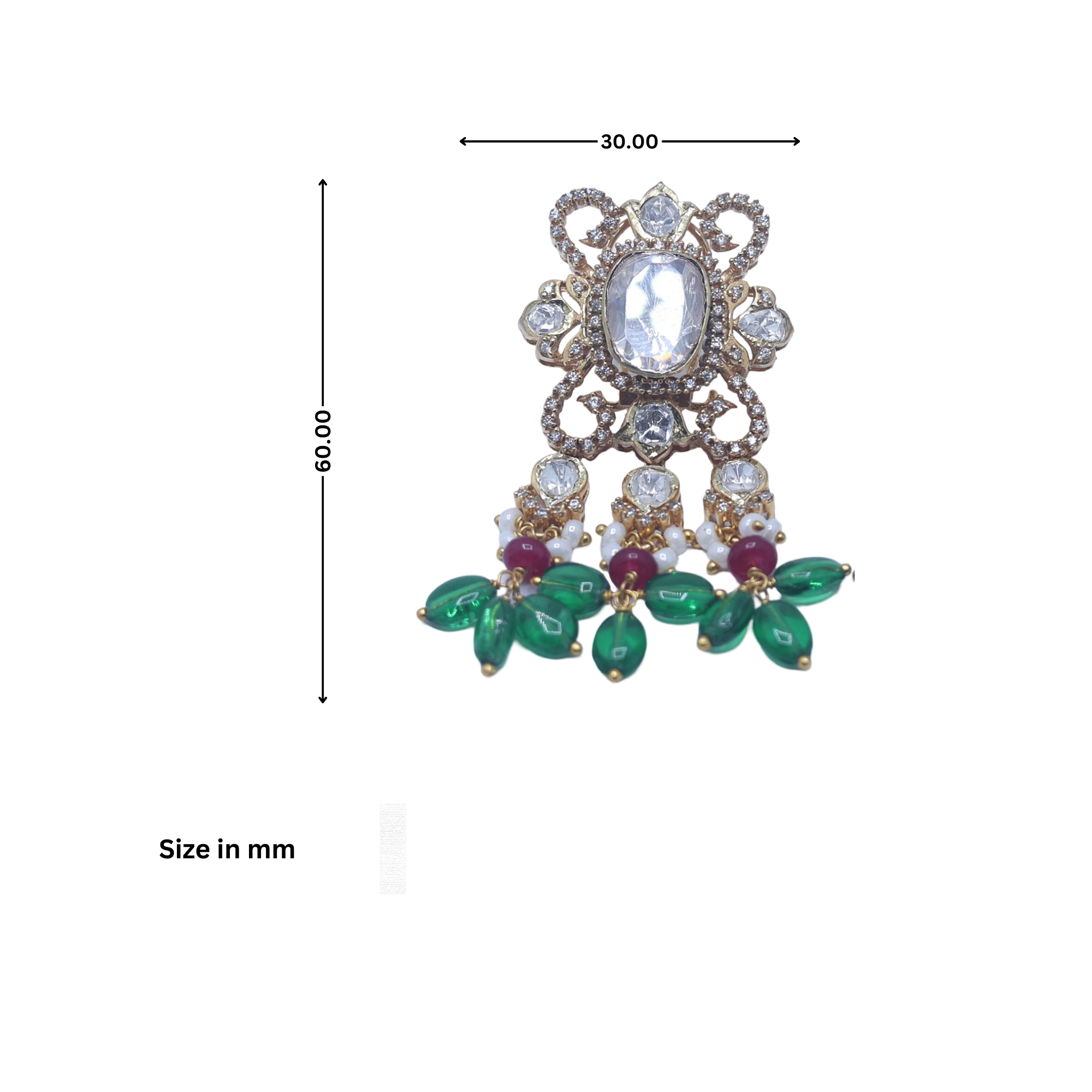 Princess Jaya Warrior Earring