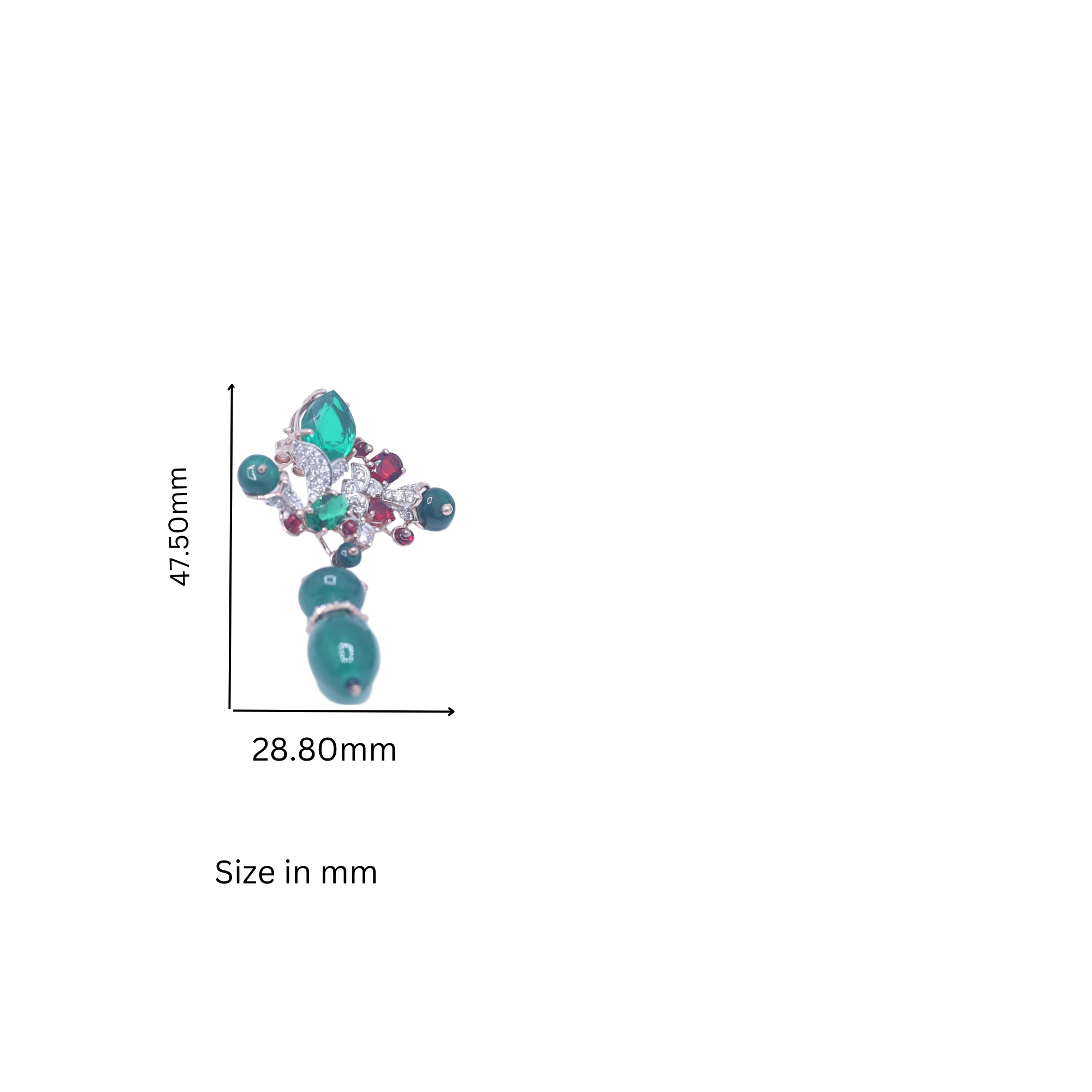 Rani Sita Devi Bloom Drop Earring