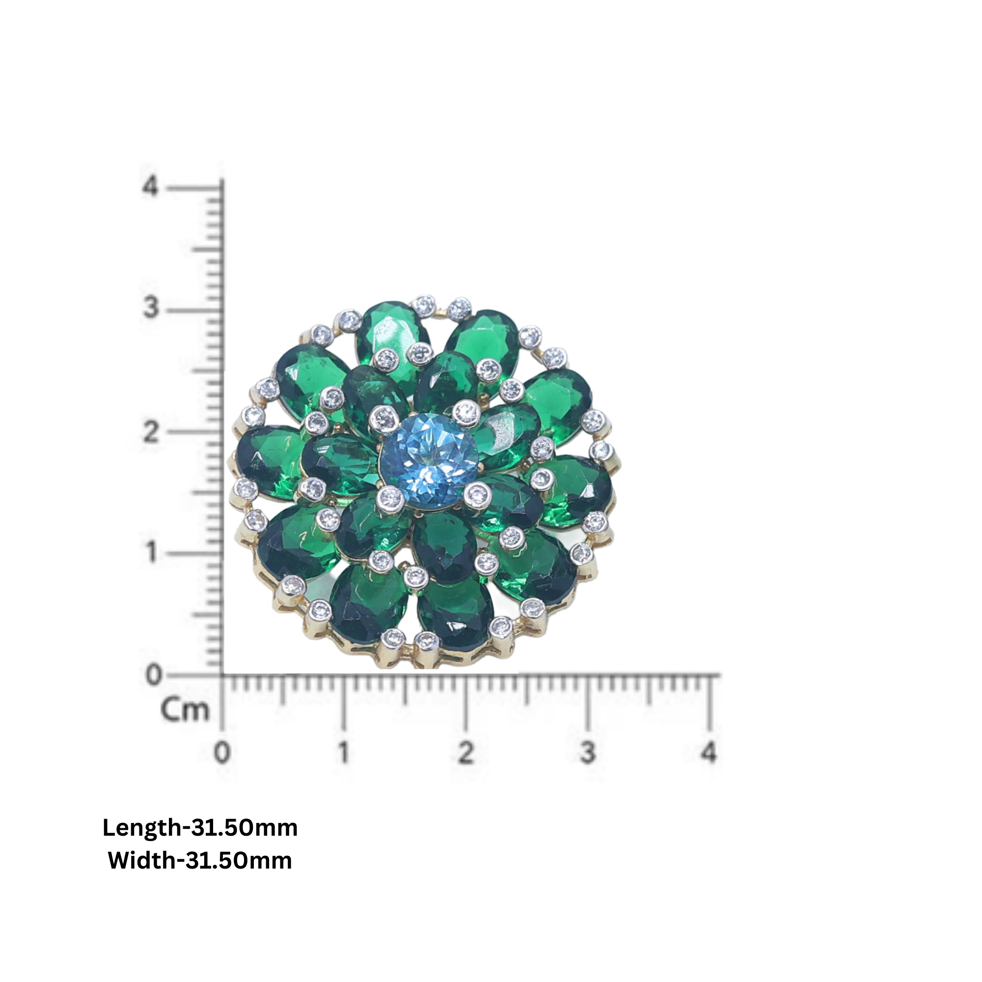 Queen Bija Bai Sparkling Stud Earring