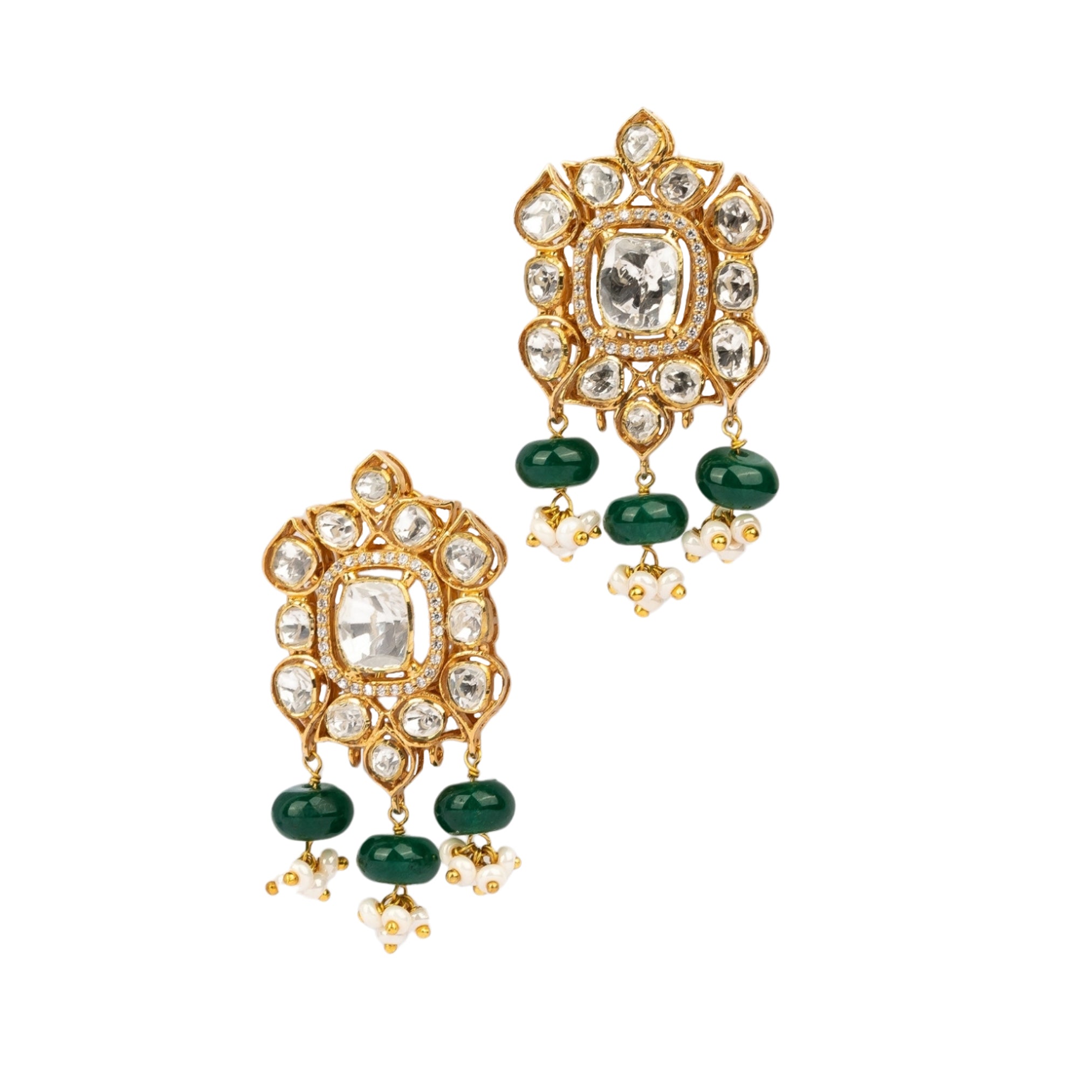Traditional Polki Necklace Set