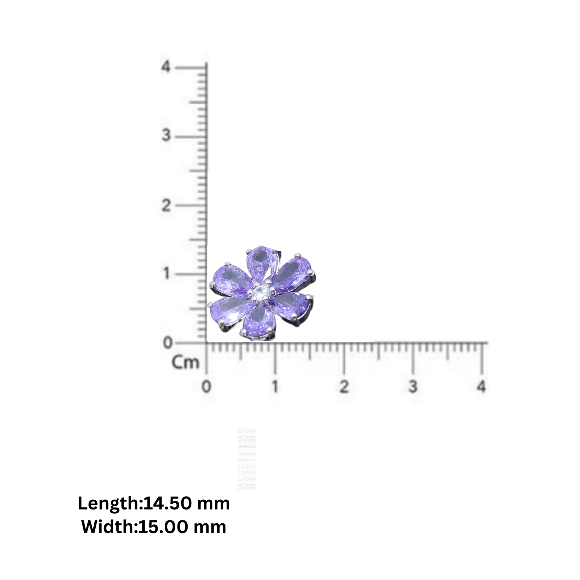 Glamorous Pear Cut Amethyst Bracelet