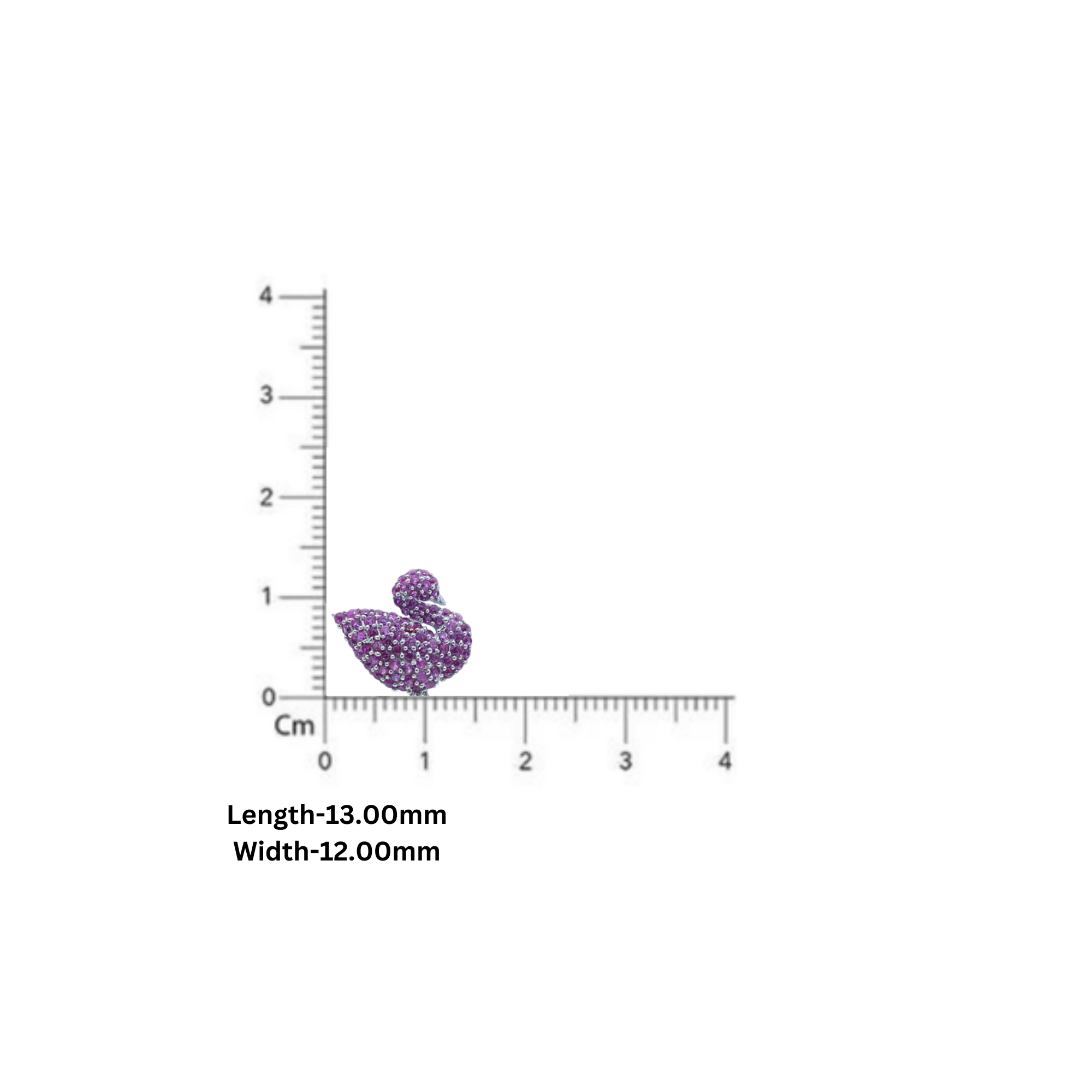 Elegant Swan Dangle Earrings