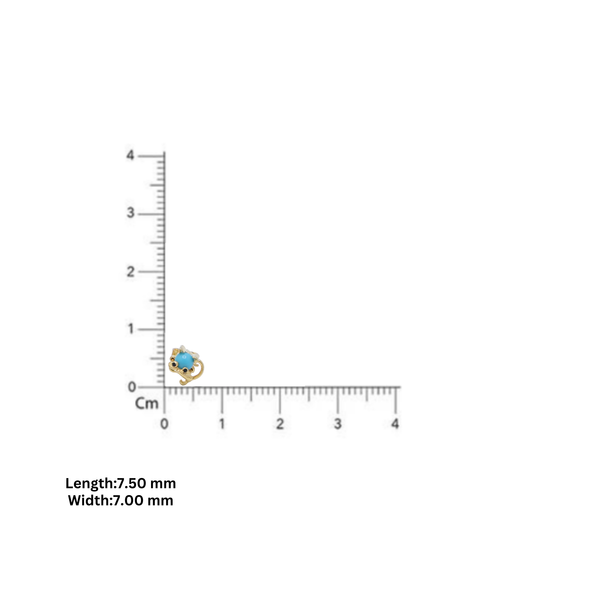 Cat Enamel Earrings for Girls