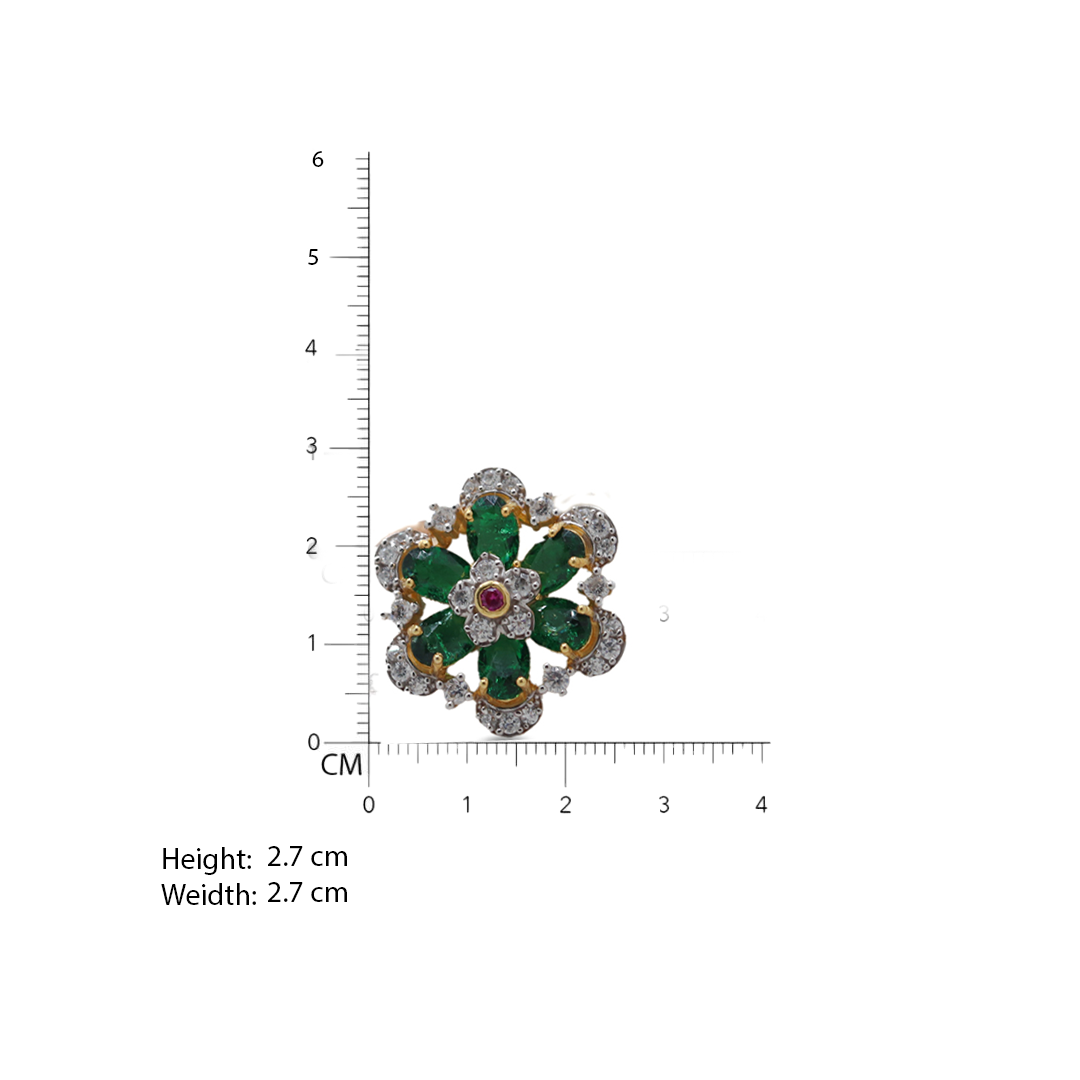 Queen Draupadi Radiant Stud Earring