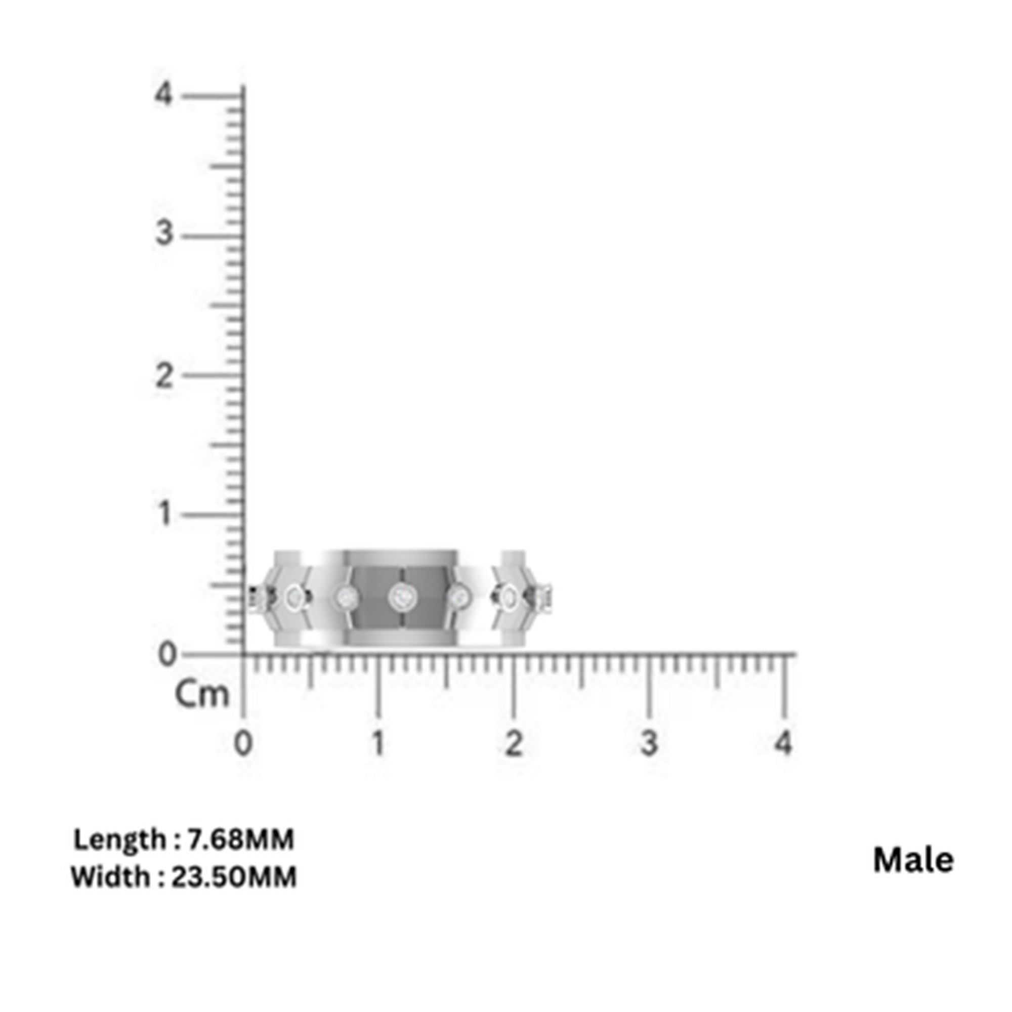 Matching Yellow Gold Band for Couples