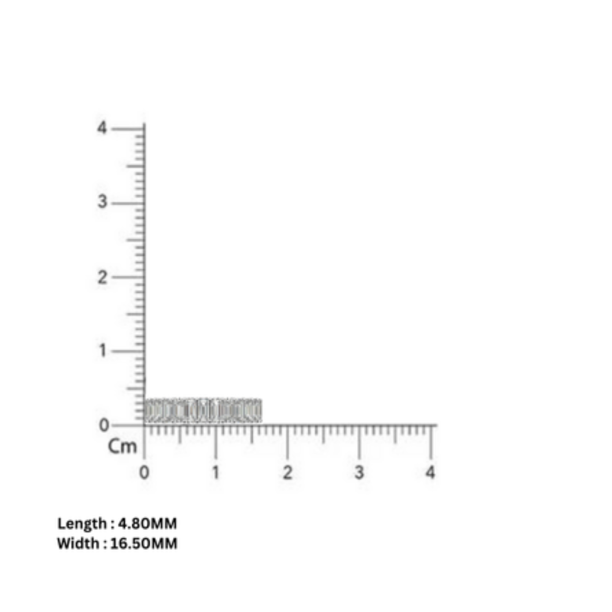 White Gold Silver Lustrous Shared Prong Adjustable Emerald-Cut Ring For Woman