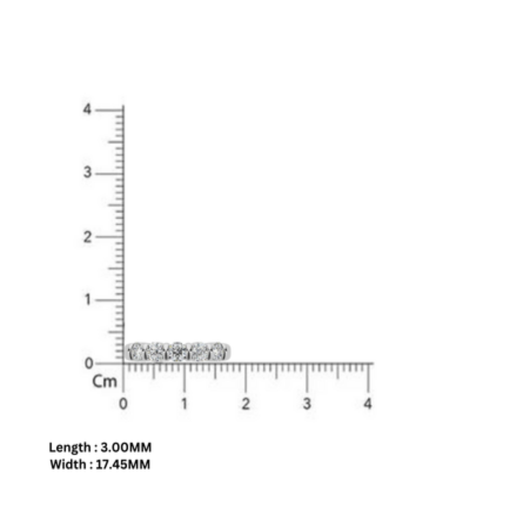 Adjustable Sterling Silver Beautiful And Elegant Five-Stone Round Diamond White Gold Band For Women