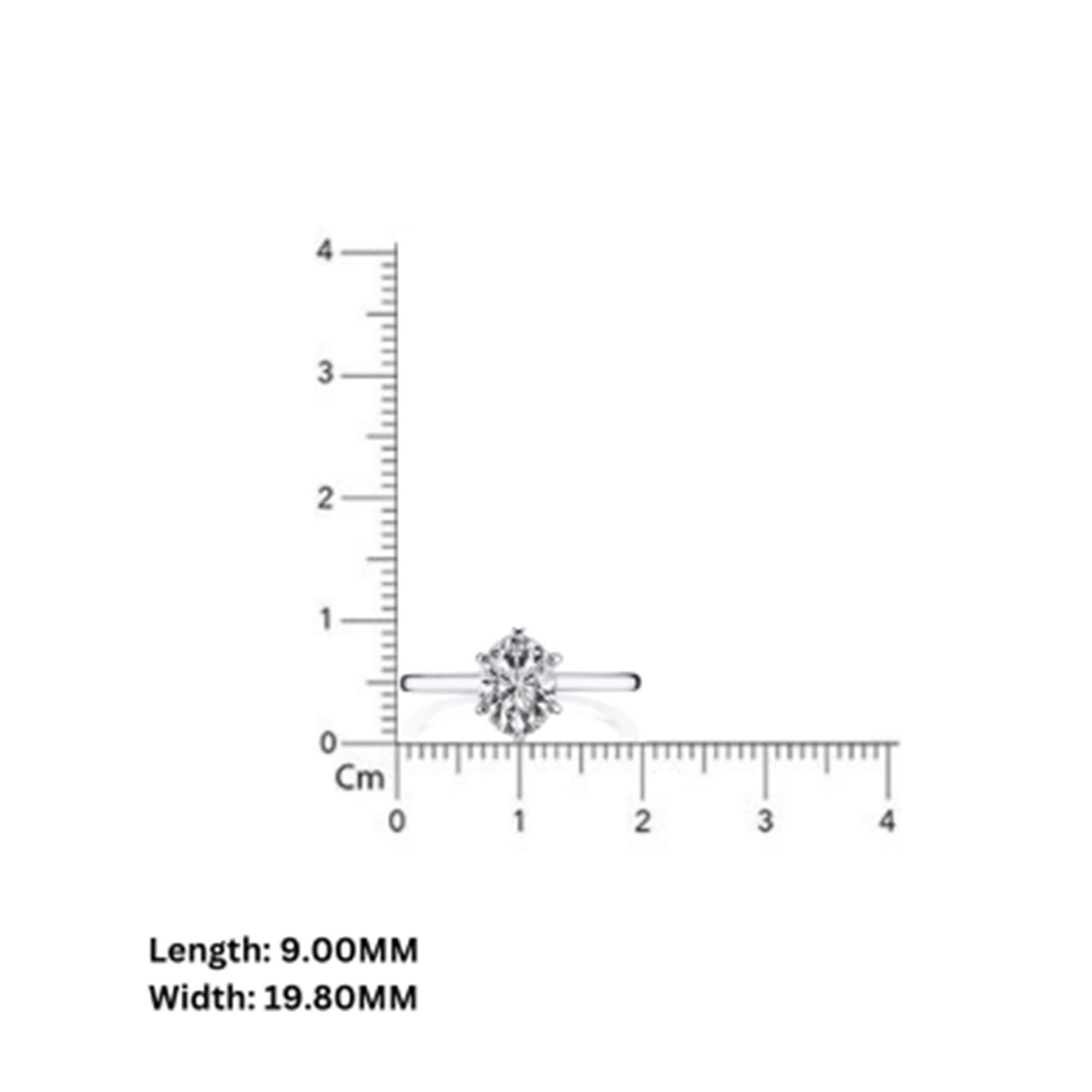 Adjustable Sterling Silver Minimalist Yellow Gold Oval Cut Zircon Solitaire Ring For Women