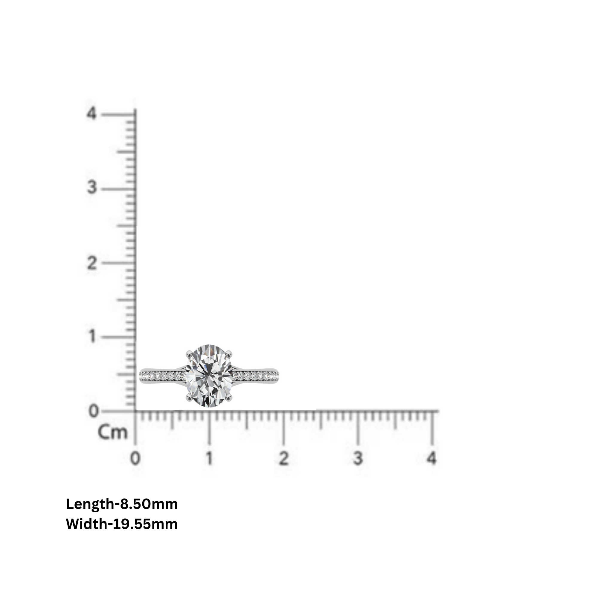 Silver Blush Radiance Ring