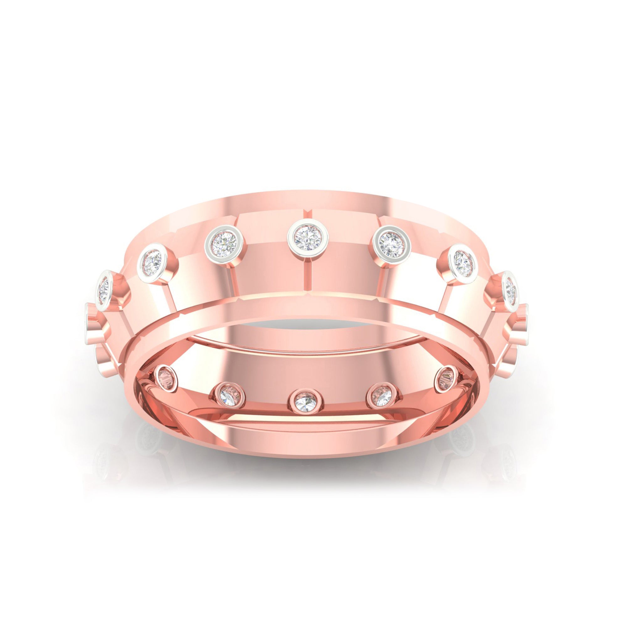 Matching Rose Gold Band for Couples
