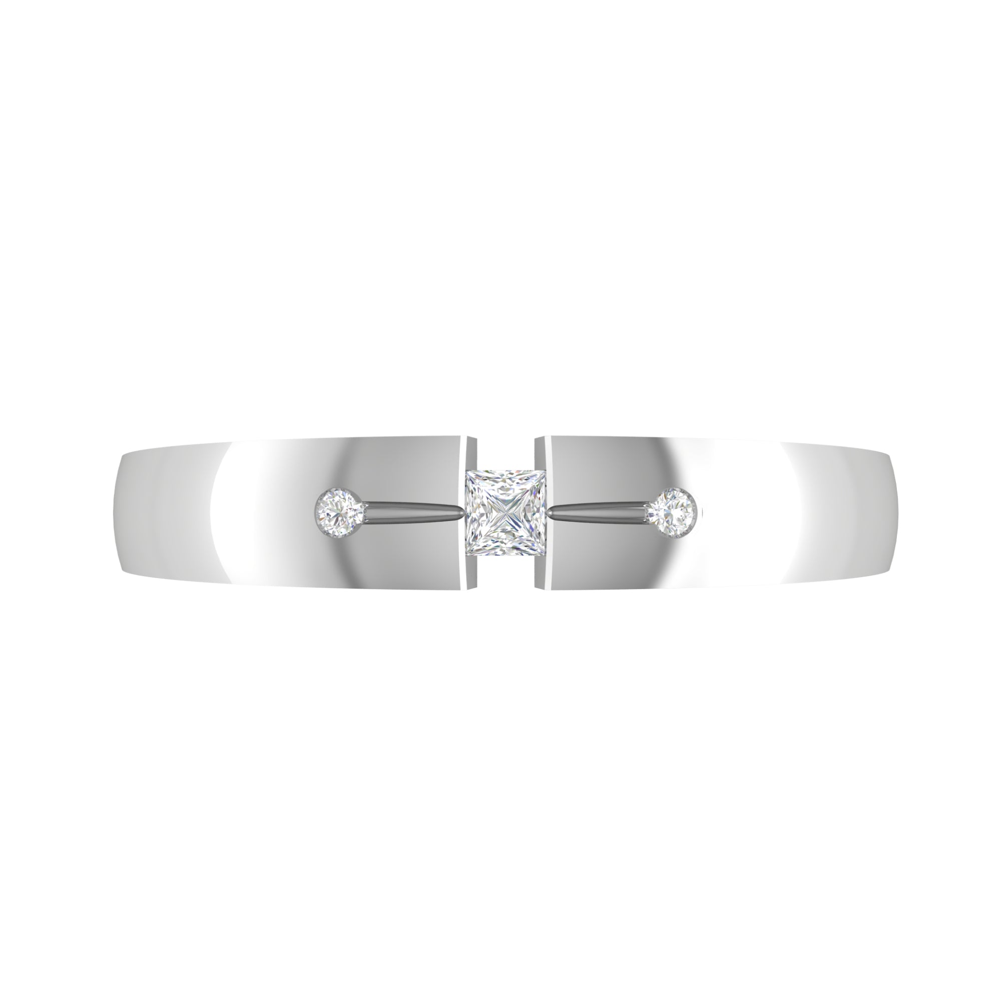 Sterling Silver Commitment Bands