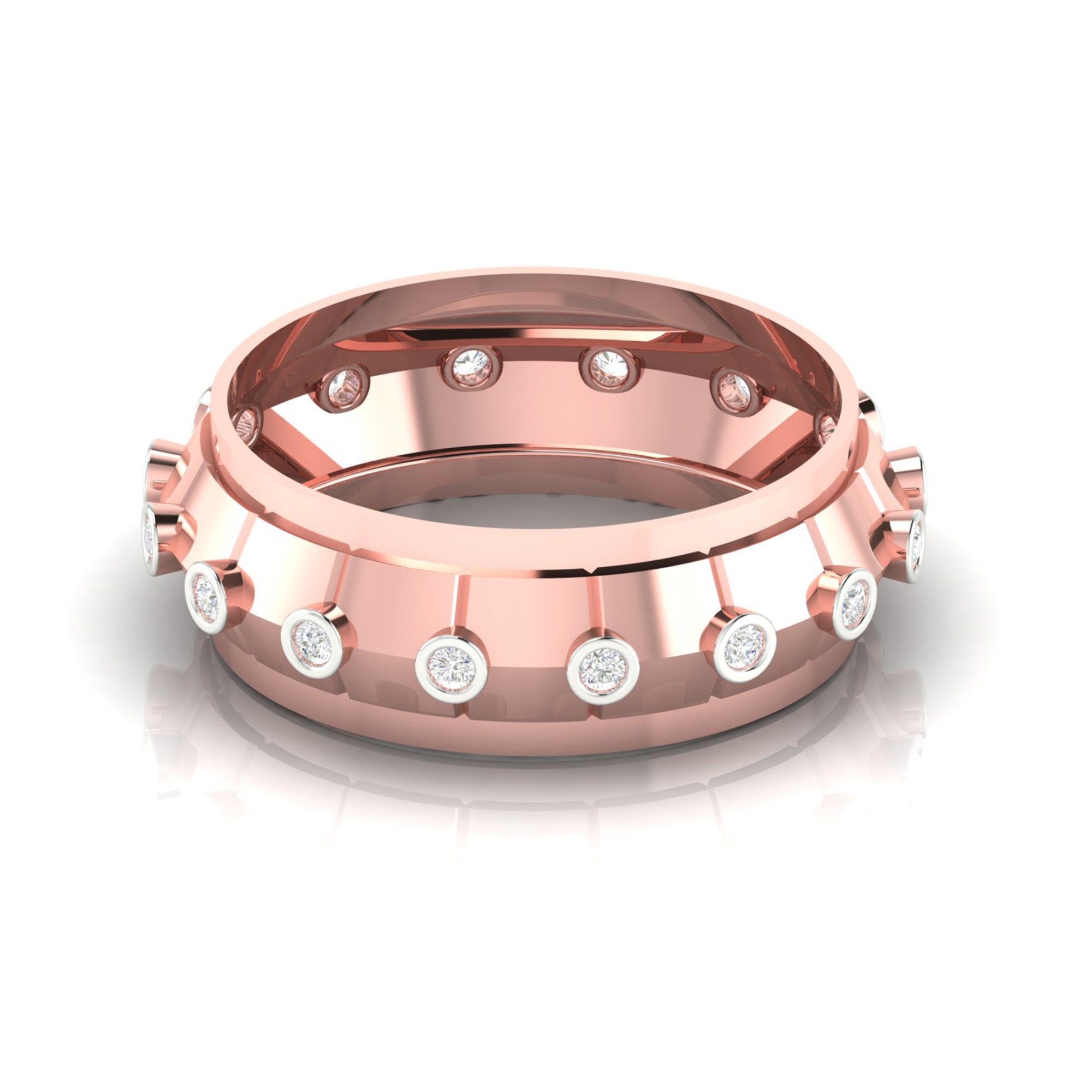 Matching Rose Gold Band for Couples