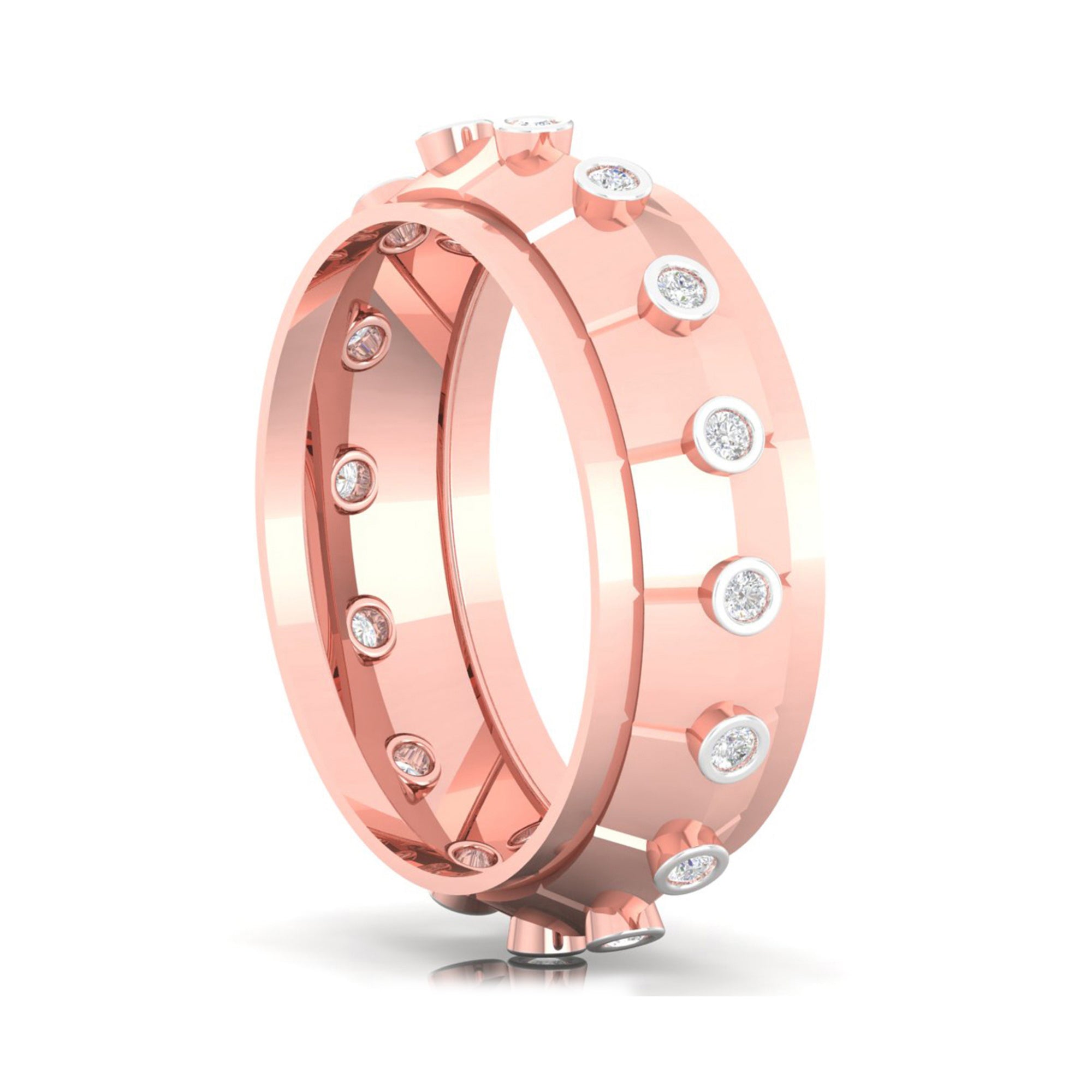 Matching Rose Gold Band for Couples
