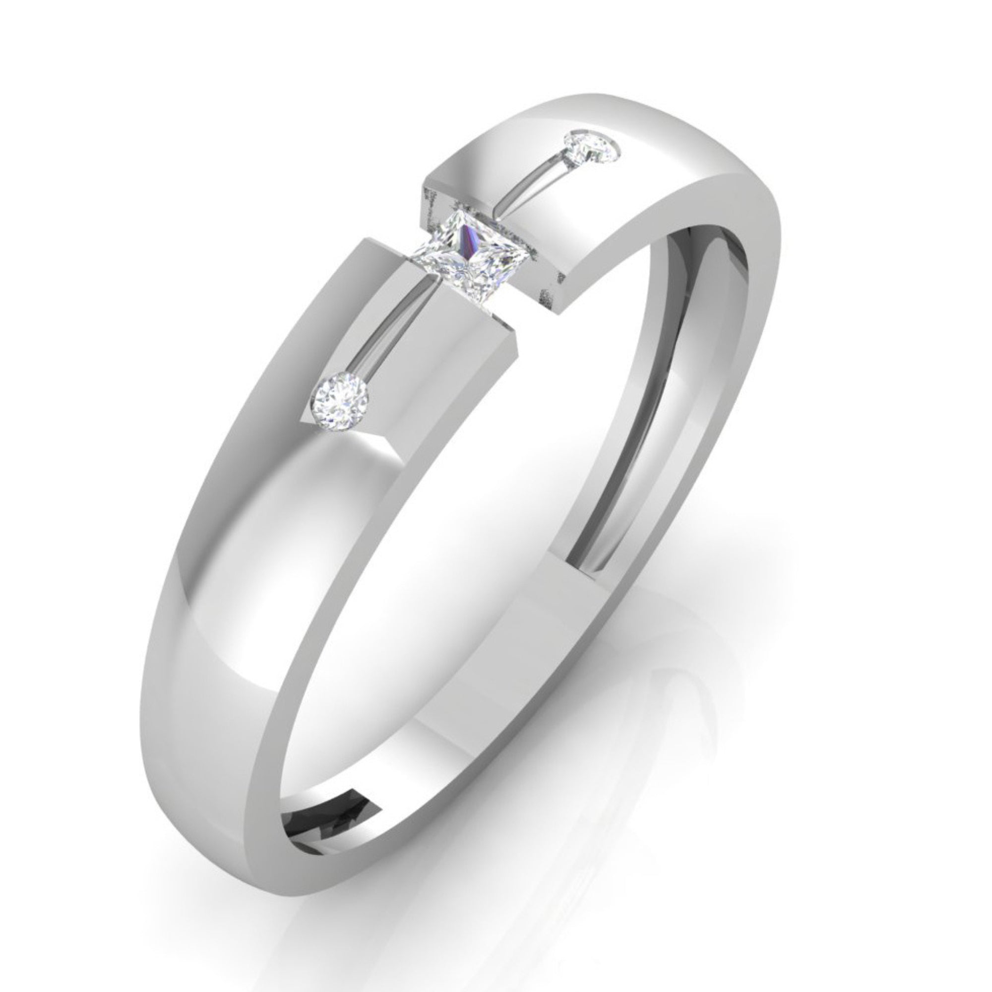 Sterling Silver Commitment Bands