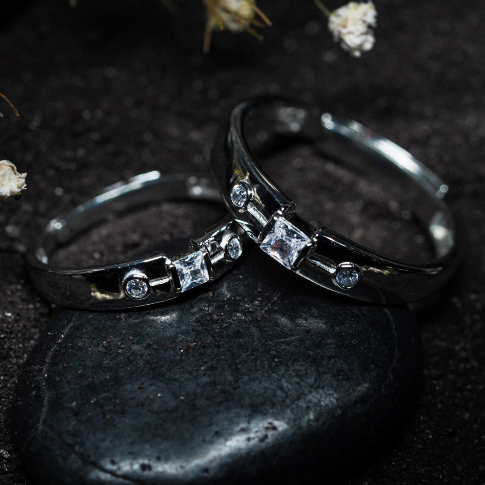 Sterling Silver Commitment Bands