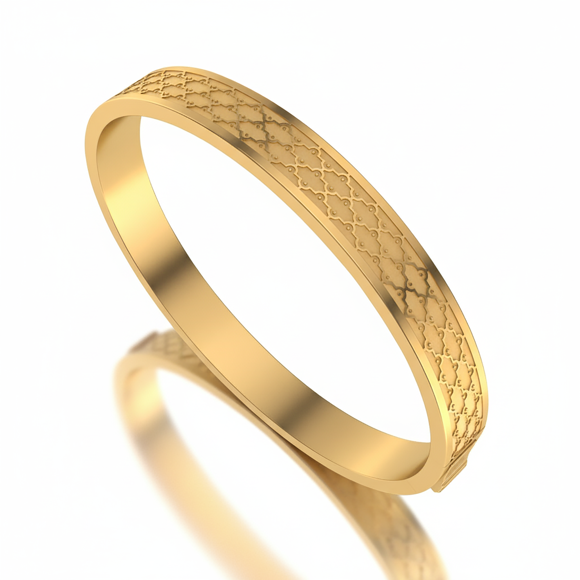 Luxury Yellow Gold Plated Kada