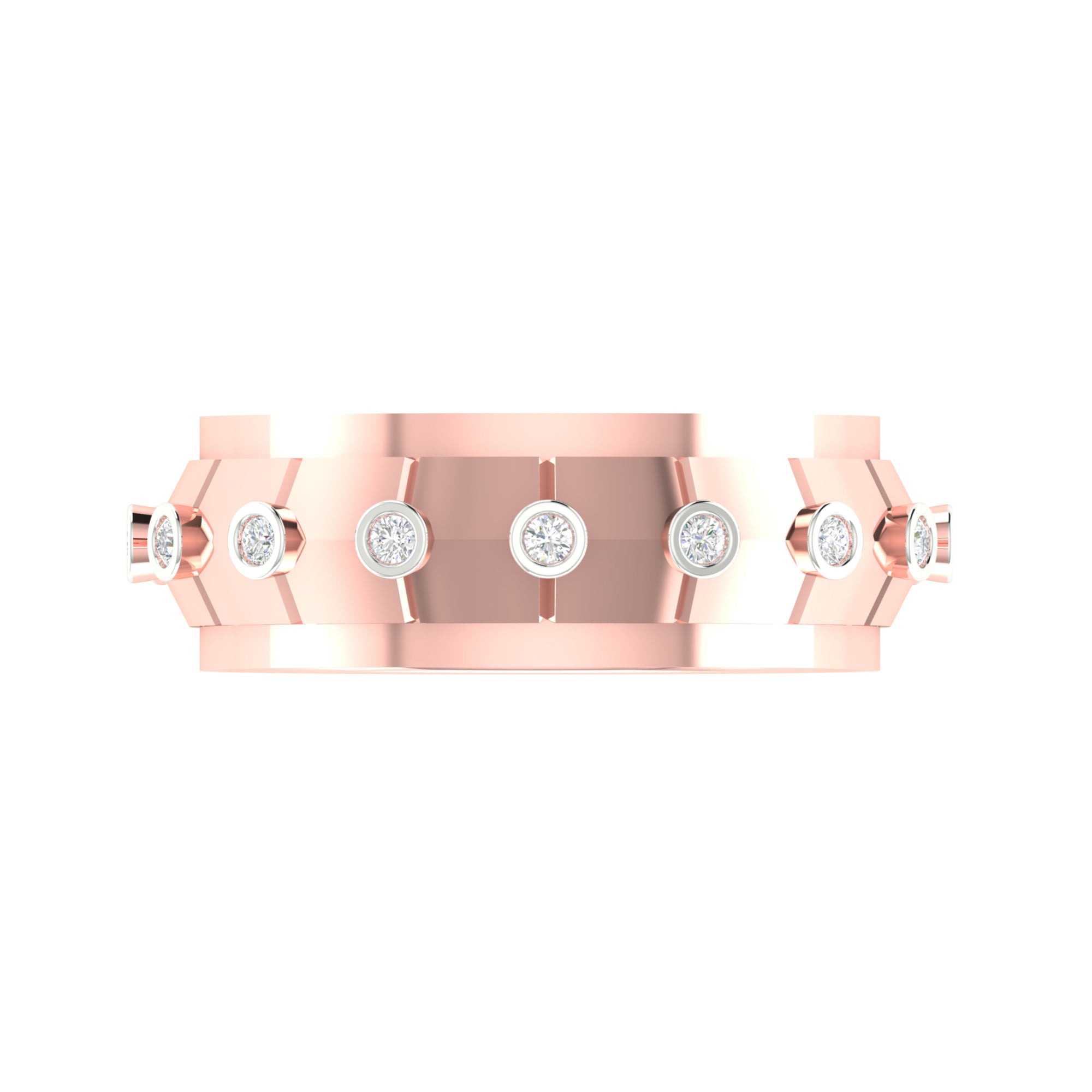 Matching Rose Gold Band for Couples