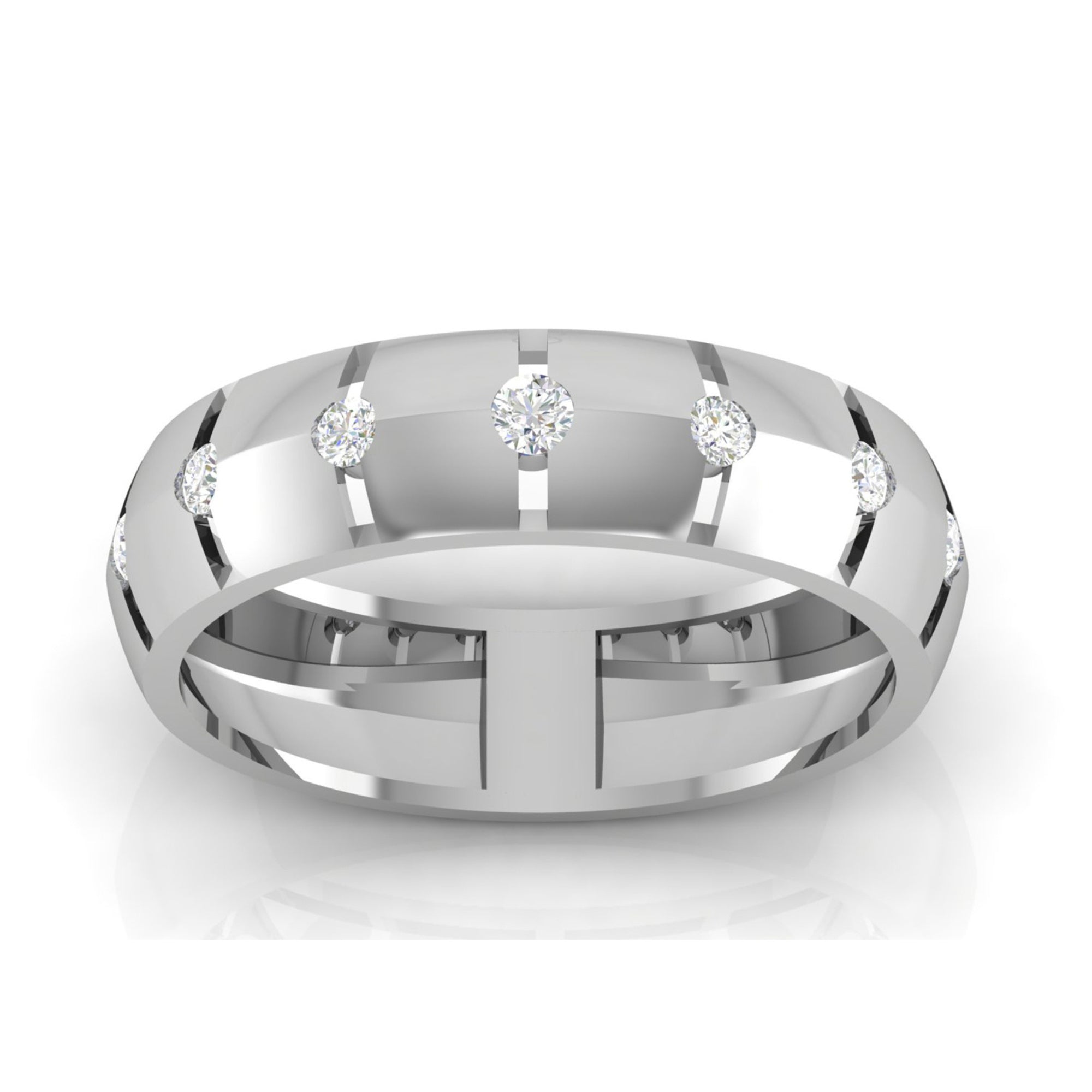 Stylish Gold Plated Couple Ring Set