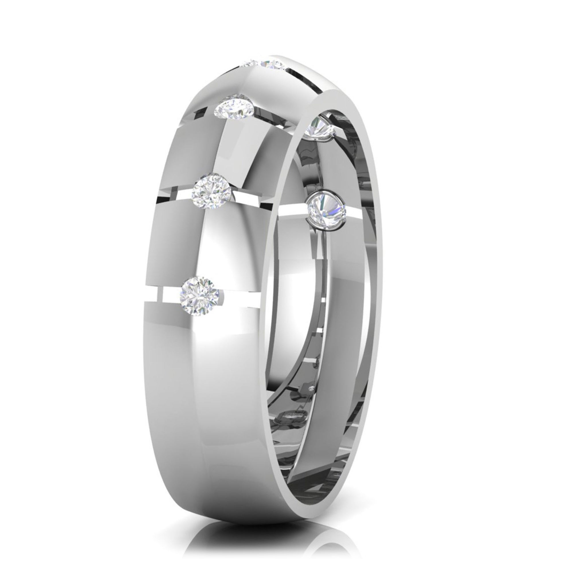 Stylish Gold Plated Couple Ring Set