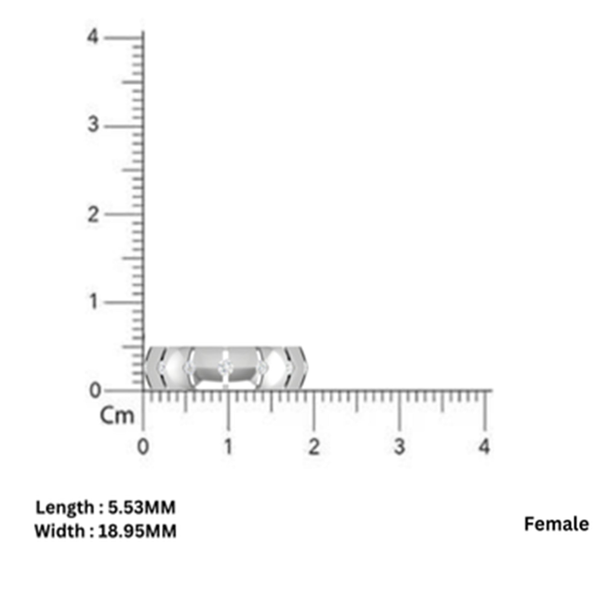 Stylish Gold Plated Couple Ring Set