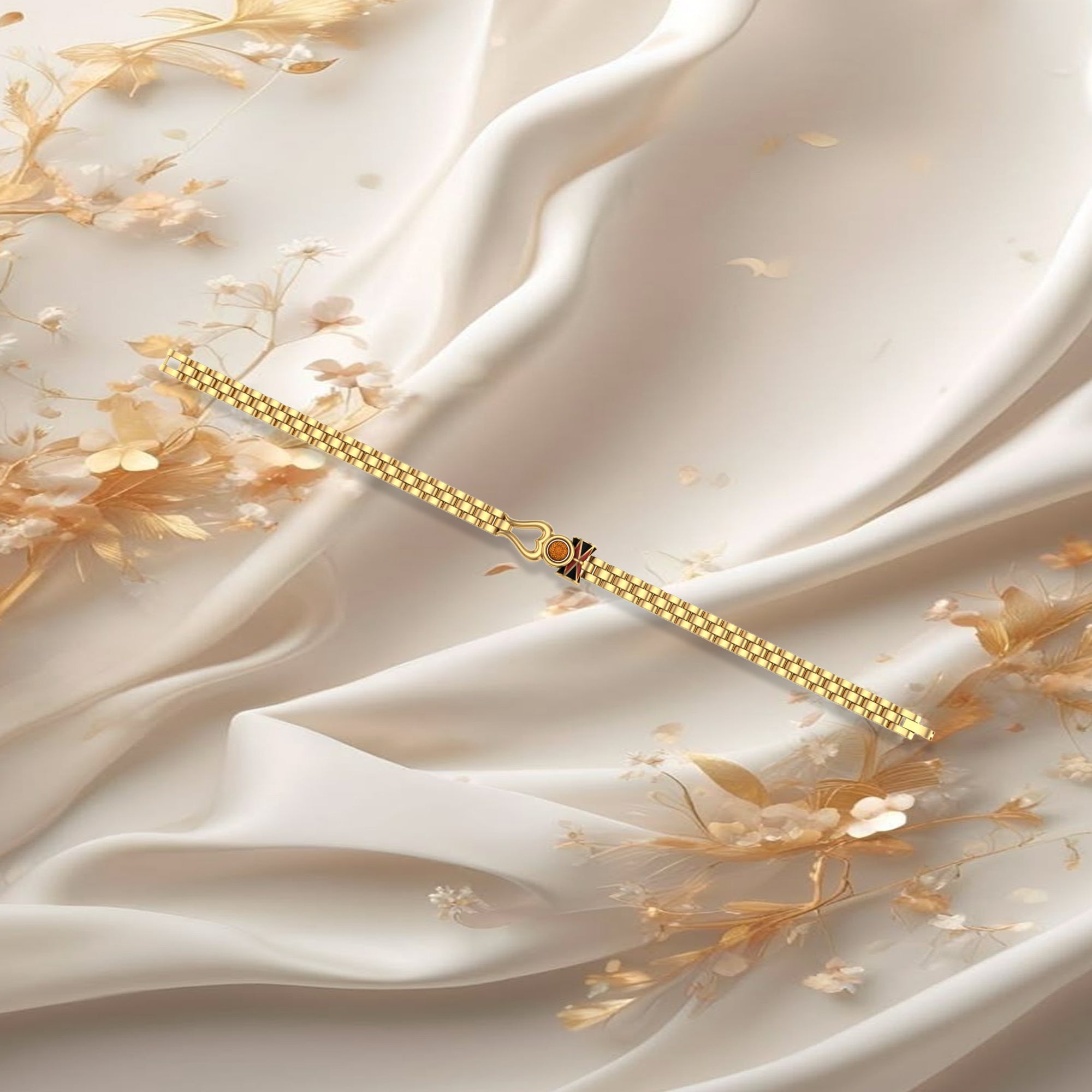 Spiritual Trishul Men Bracelet