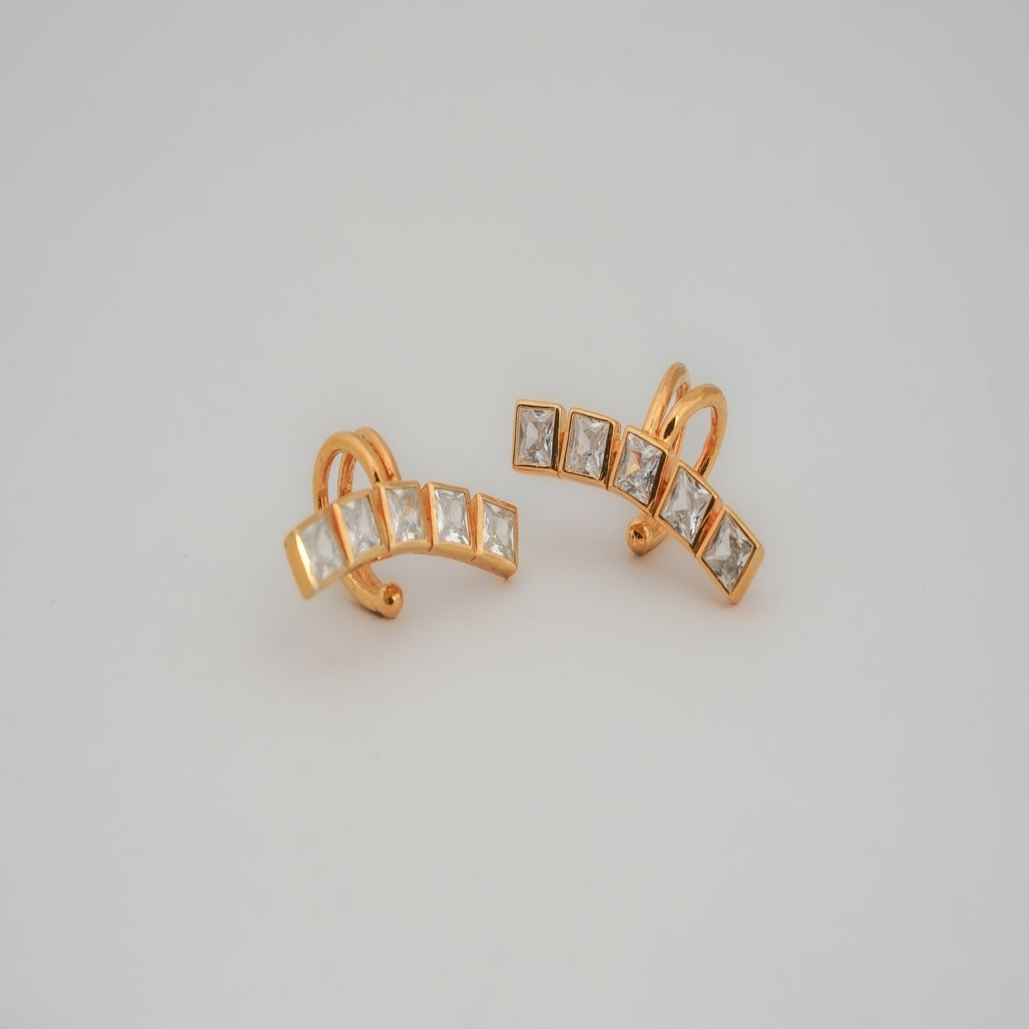 Stellar Sweep Gold Cuffs