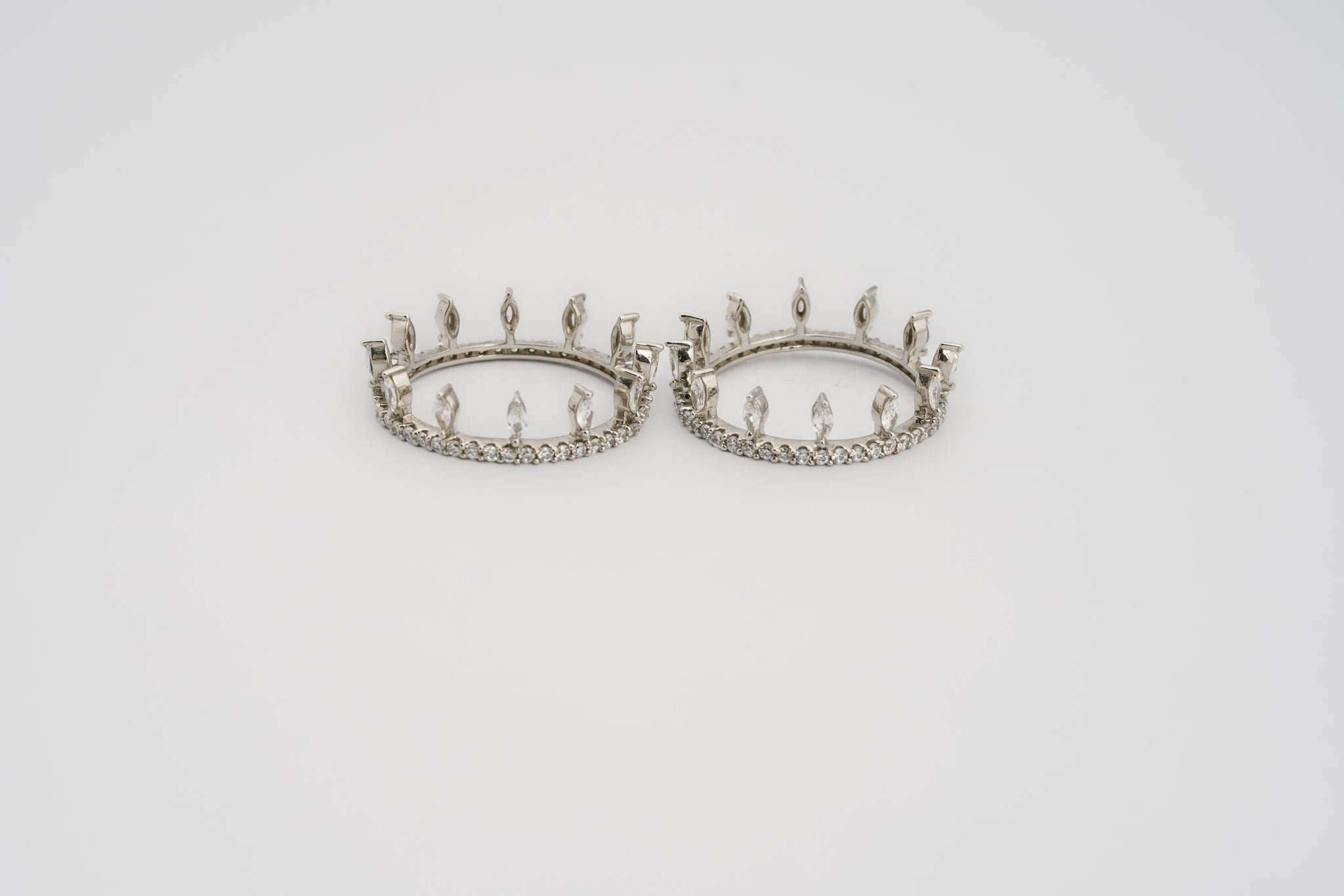 Majestic Crown Stackable Ring