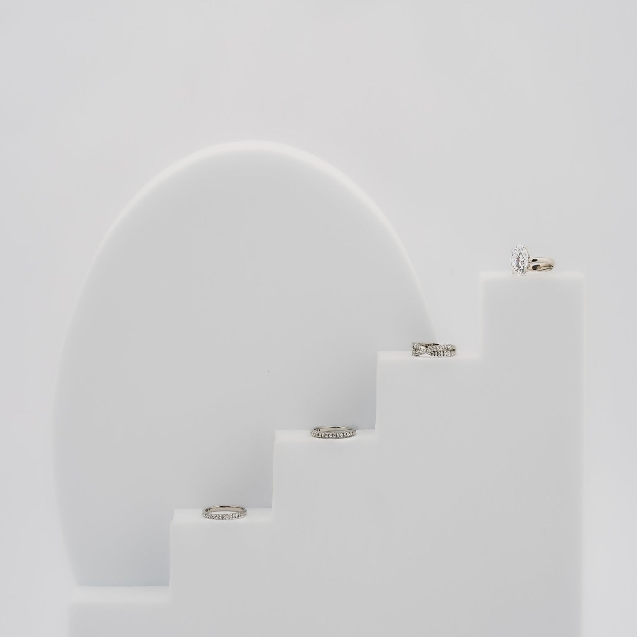Classic Radiance Stackable Rings