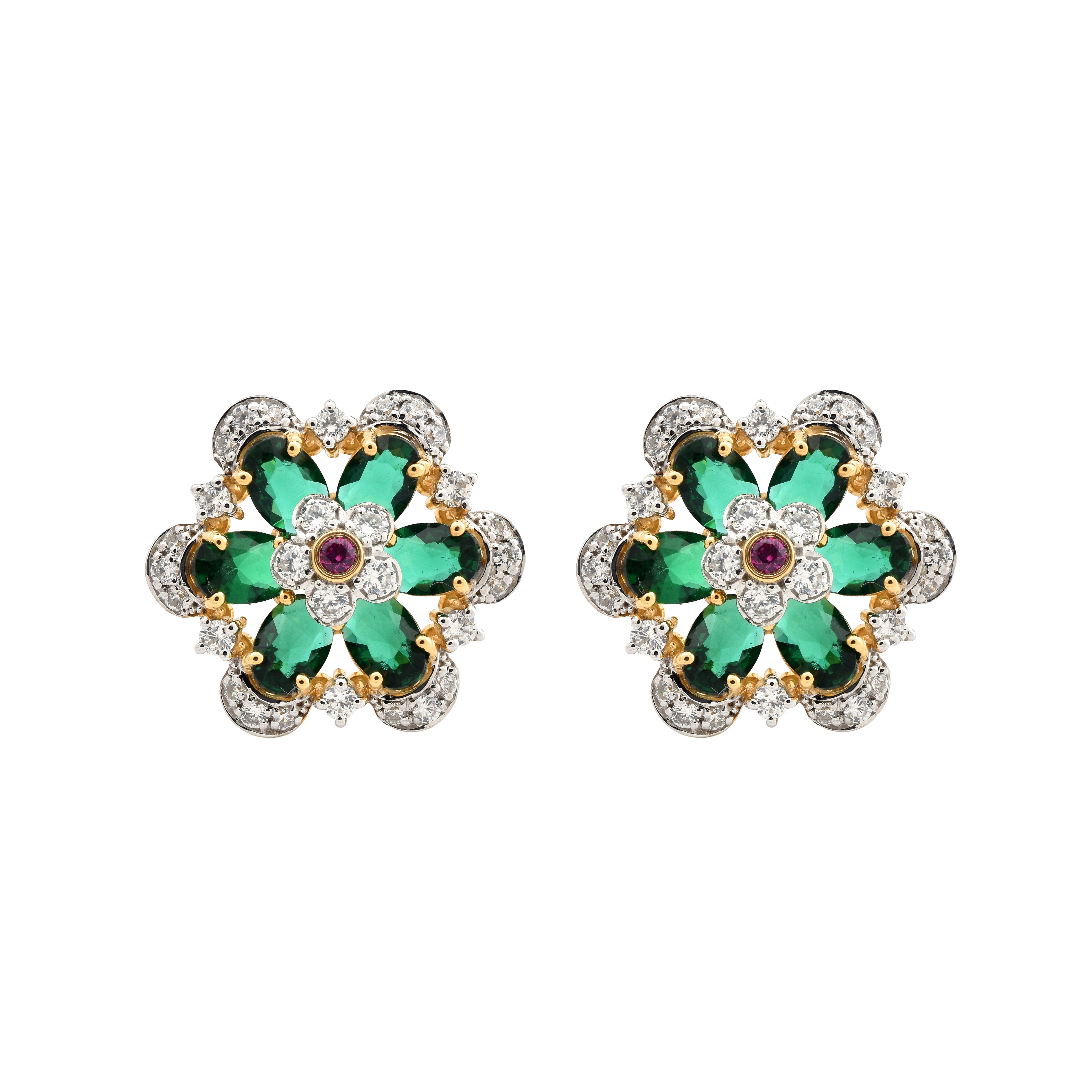 Queen Draupadi Radiant Stud Earring