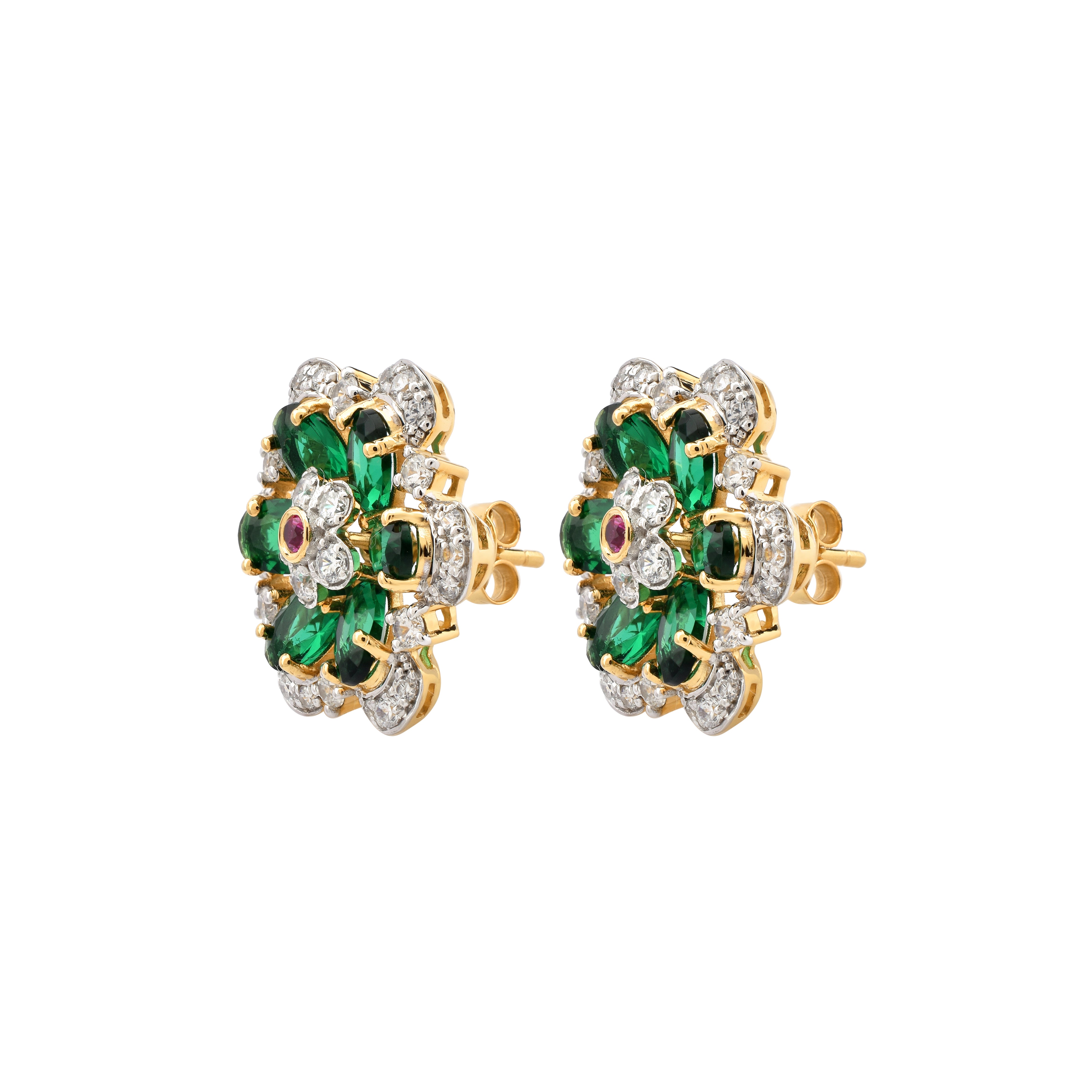 Queen Draupadi Radiant Stud Earring