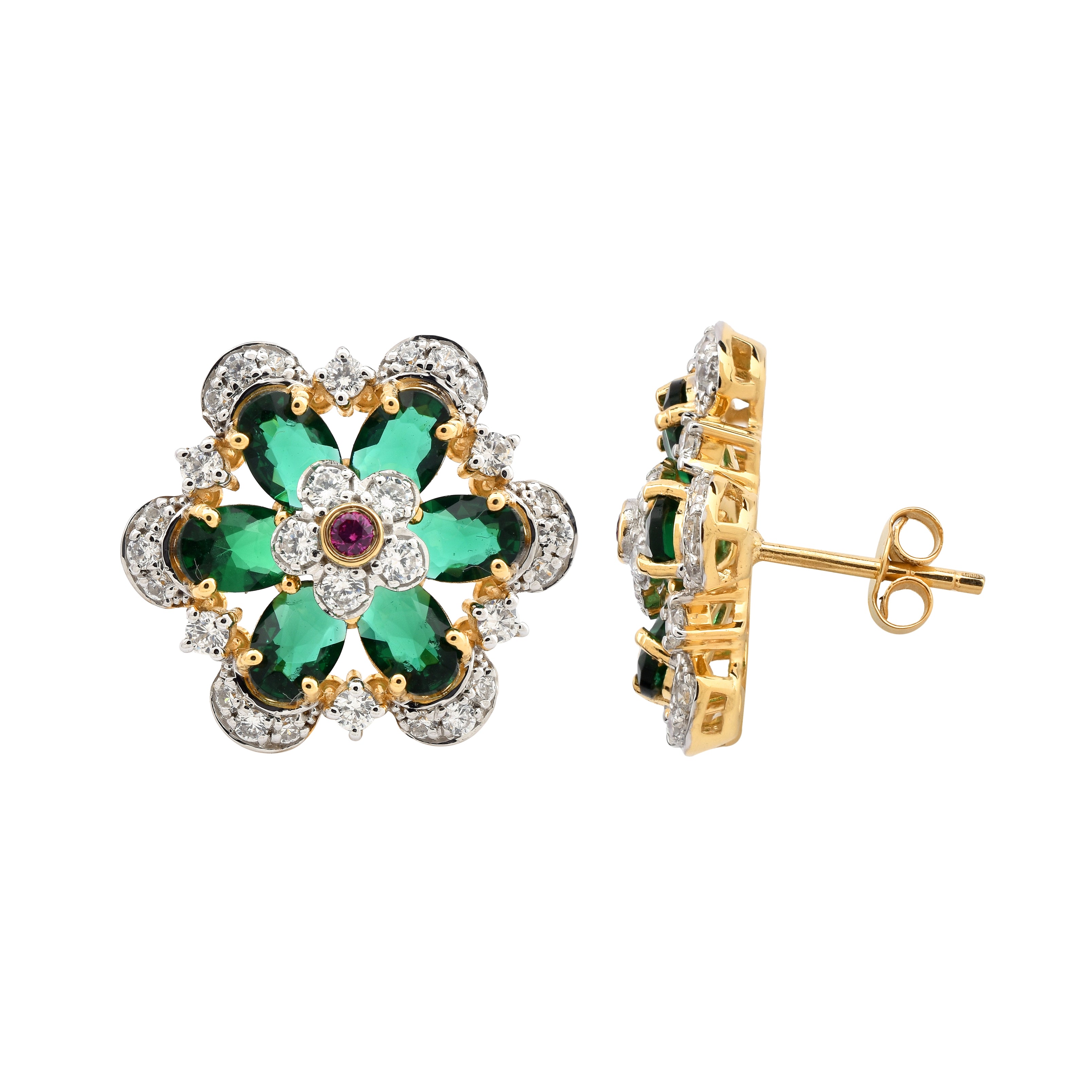 Queen Draupadi Radiant Stud Earring