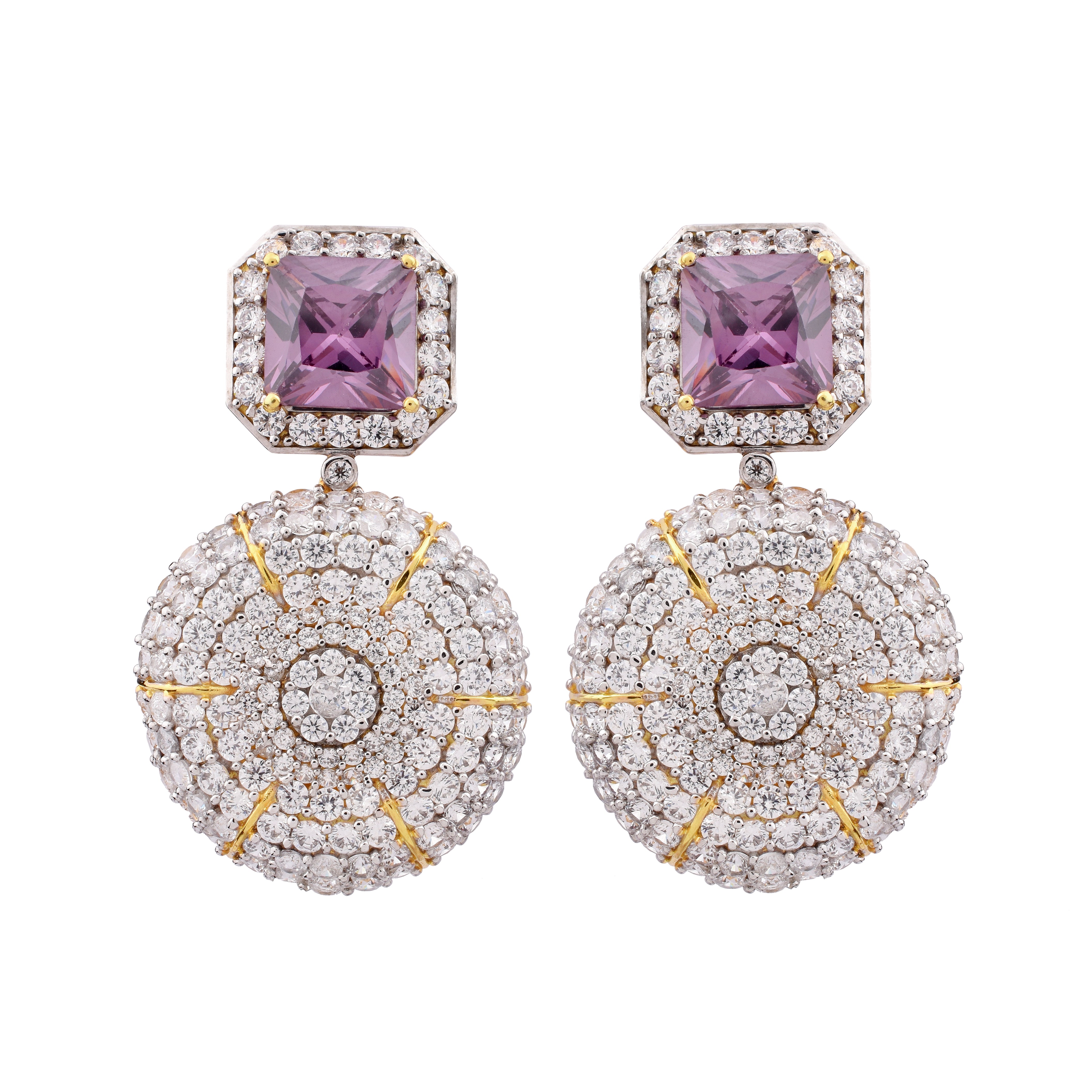 Amethyst Drop Earrings