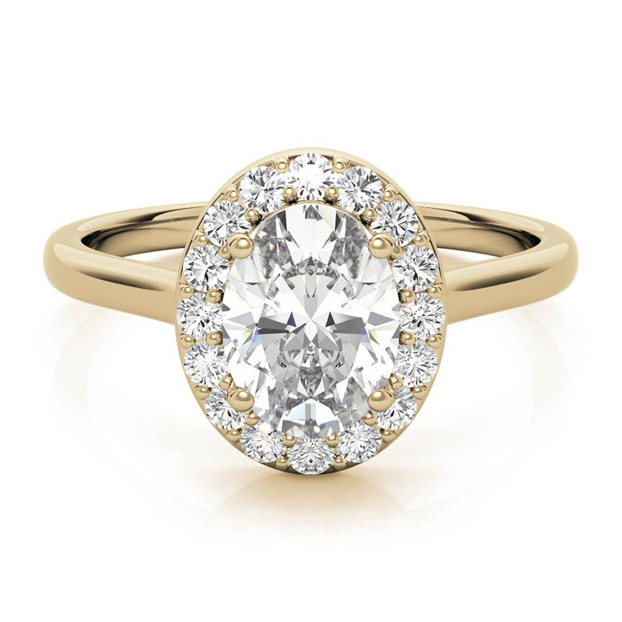 Silver Blush Halo Beauty Ring