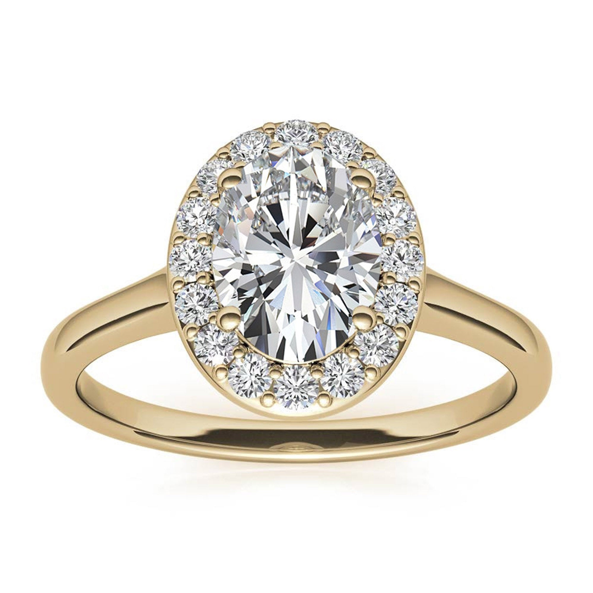 Silver Blush Halo Beauty Ring