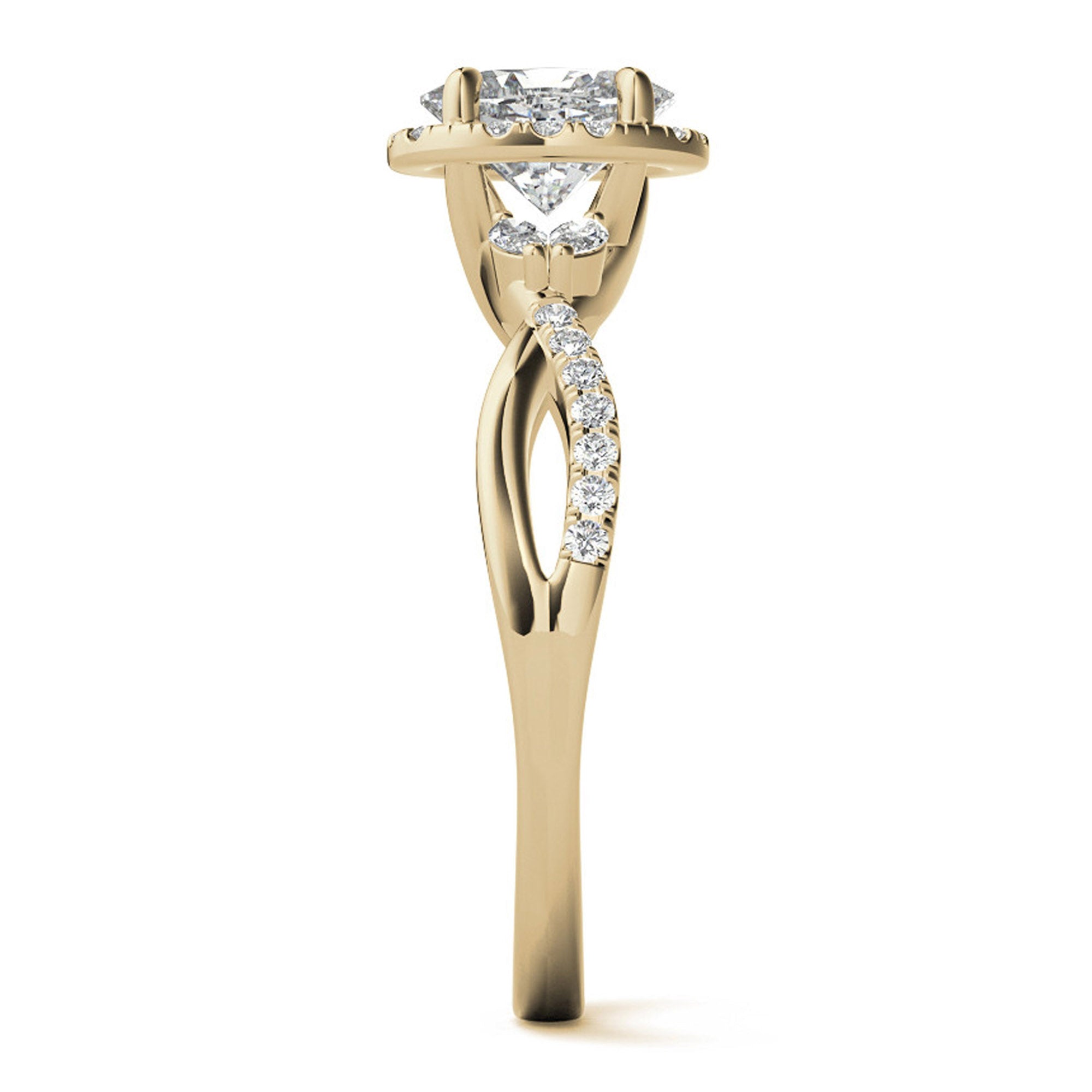 Silver Gleaming Stack Sparkle Ring